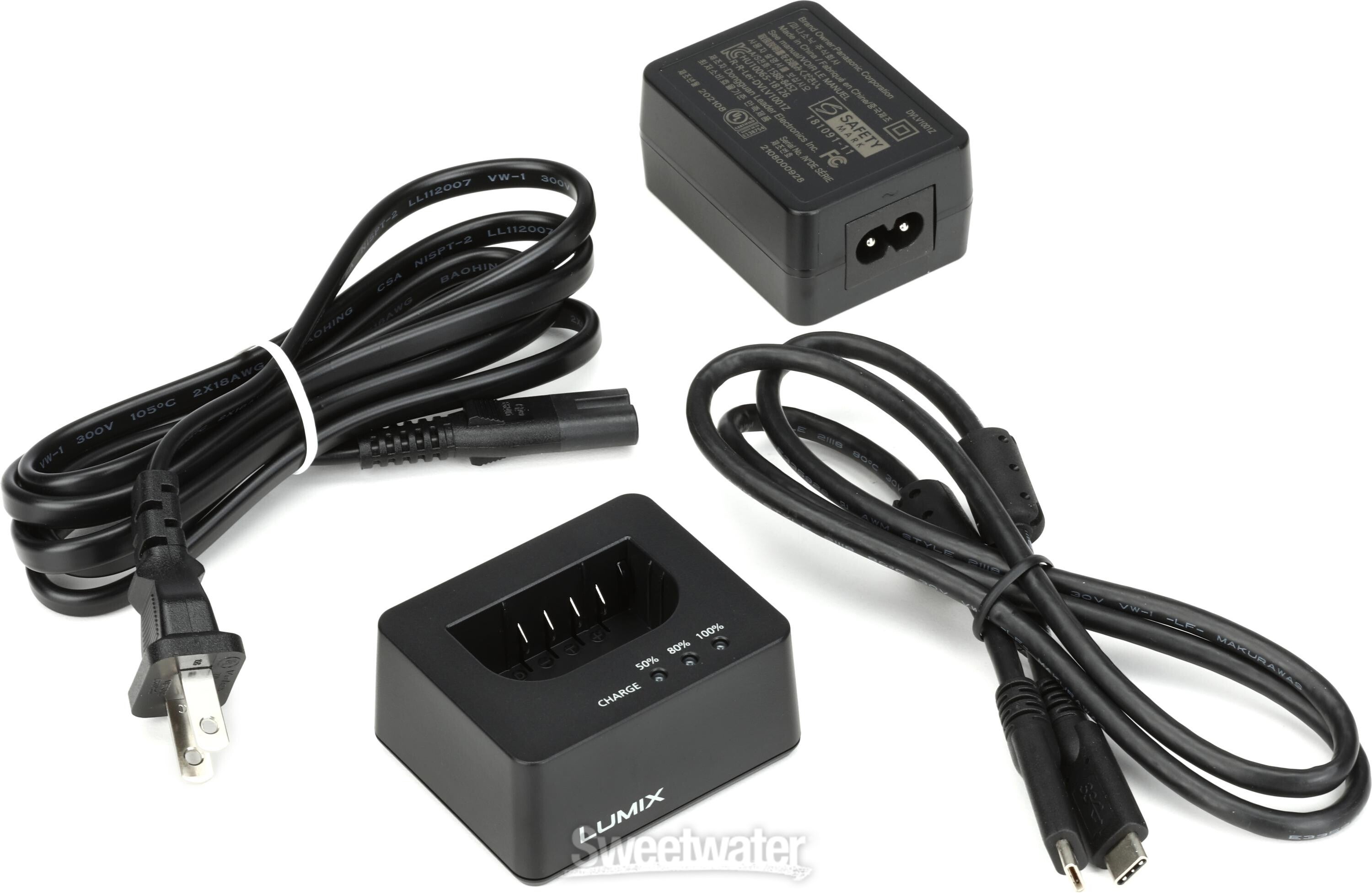 Panasonic DMW-BTC15 Battery Charger for DMW-BLK22 | Sweetwater