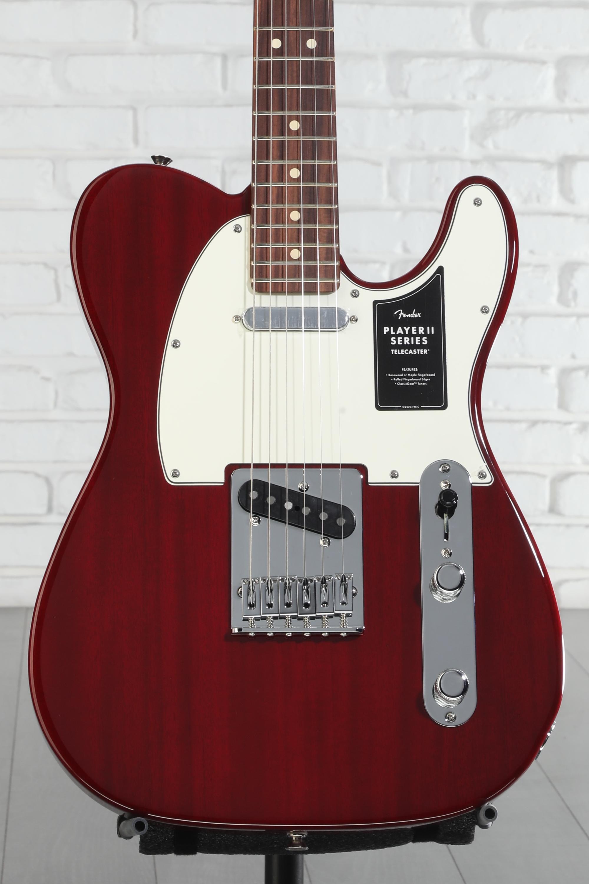Fender Player II Telecaster Electric Guitar - Transparent Cherry