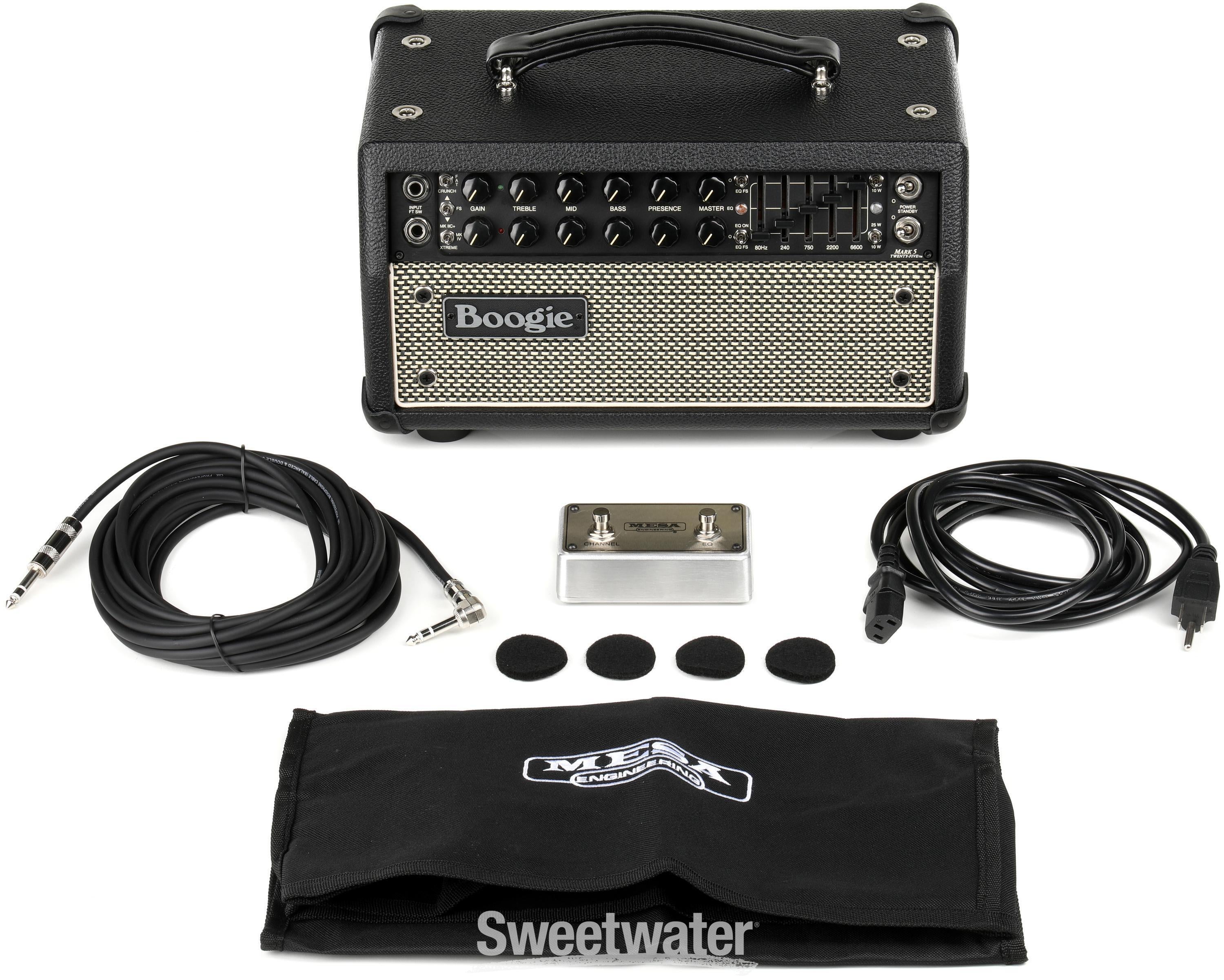 Mesa/Boogie Mark Five:25 - 25/10-watt Tube Head - Black with Cream 