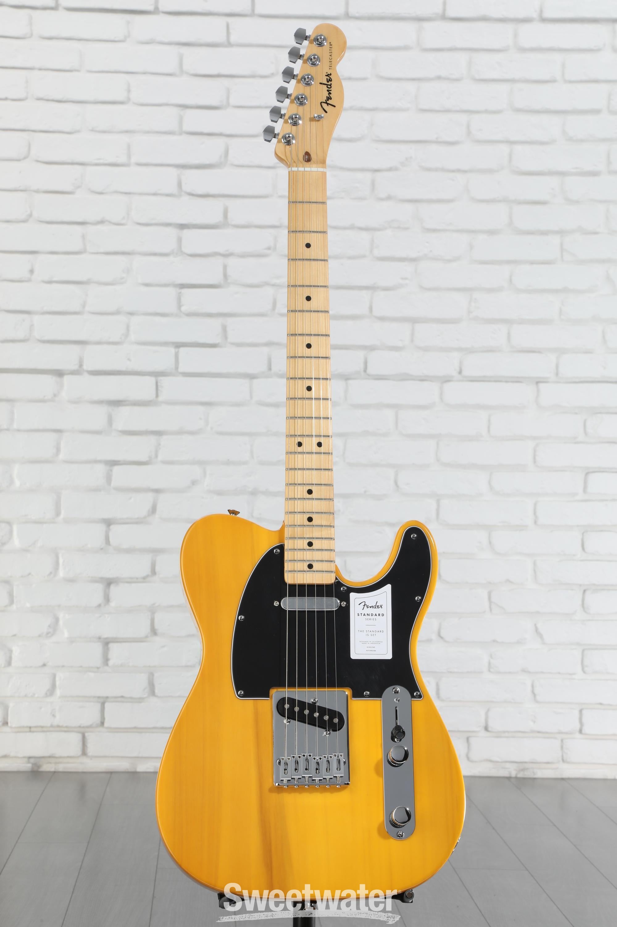 Fender Standard Telecaster Electric Guitar - Butterscotch