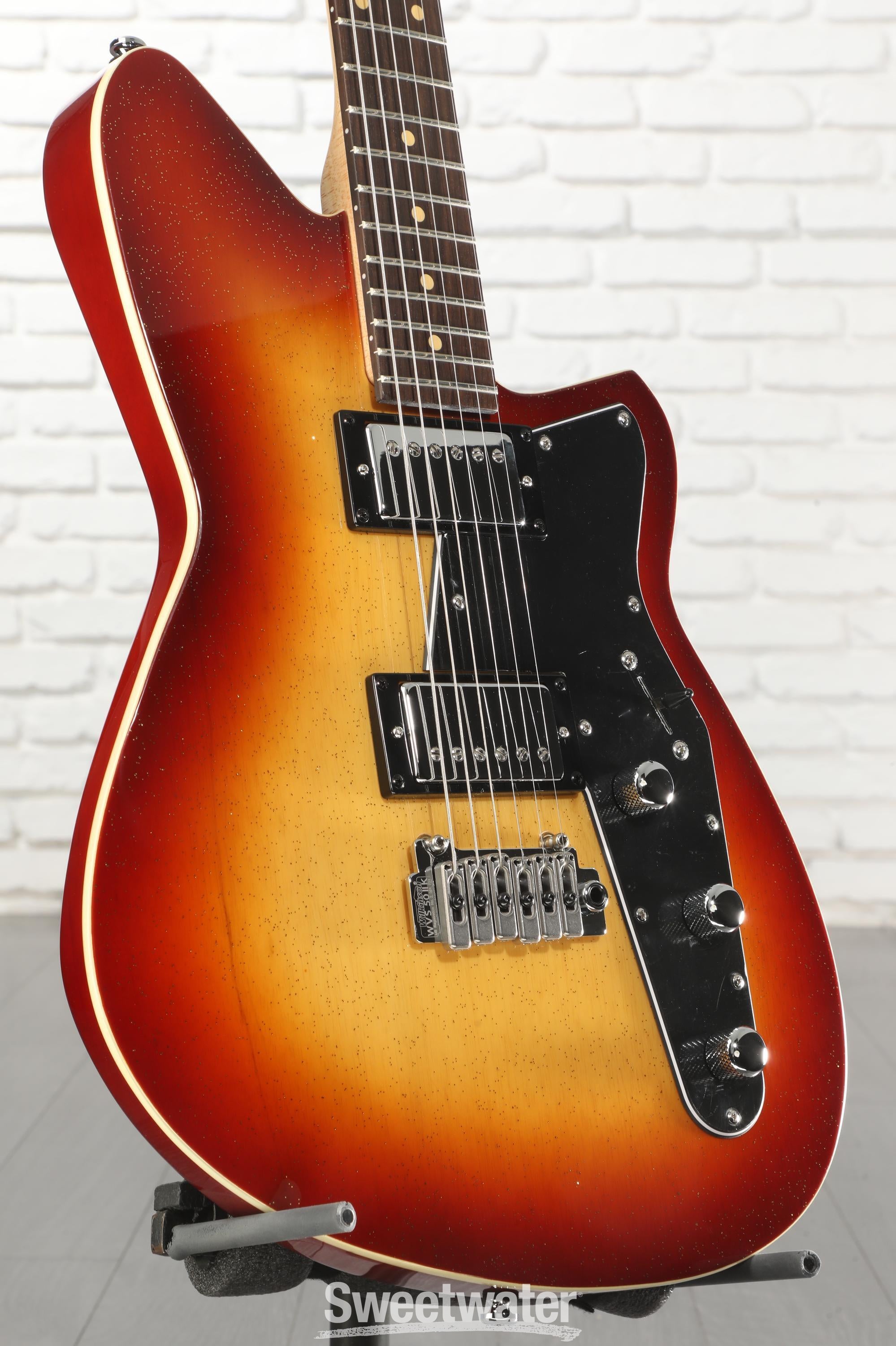 Photo of Reverend Jetstream HB Electric Guitar - Fireburst Sparkle