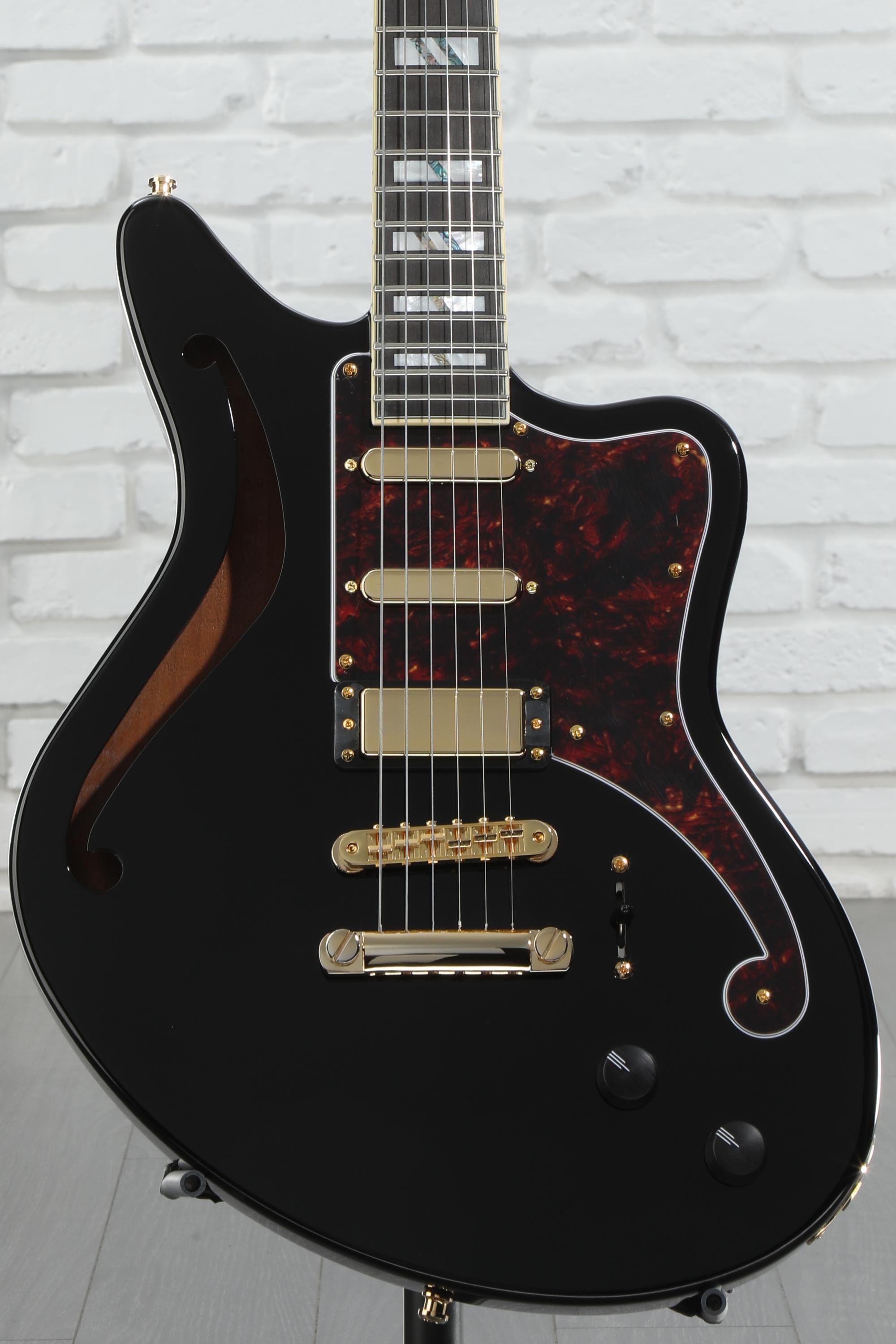 D'Angelico Deluxe Bedford SH Semi-hollowbody Electric Guitar