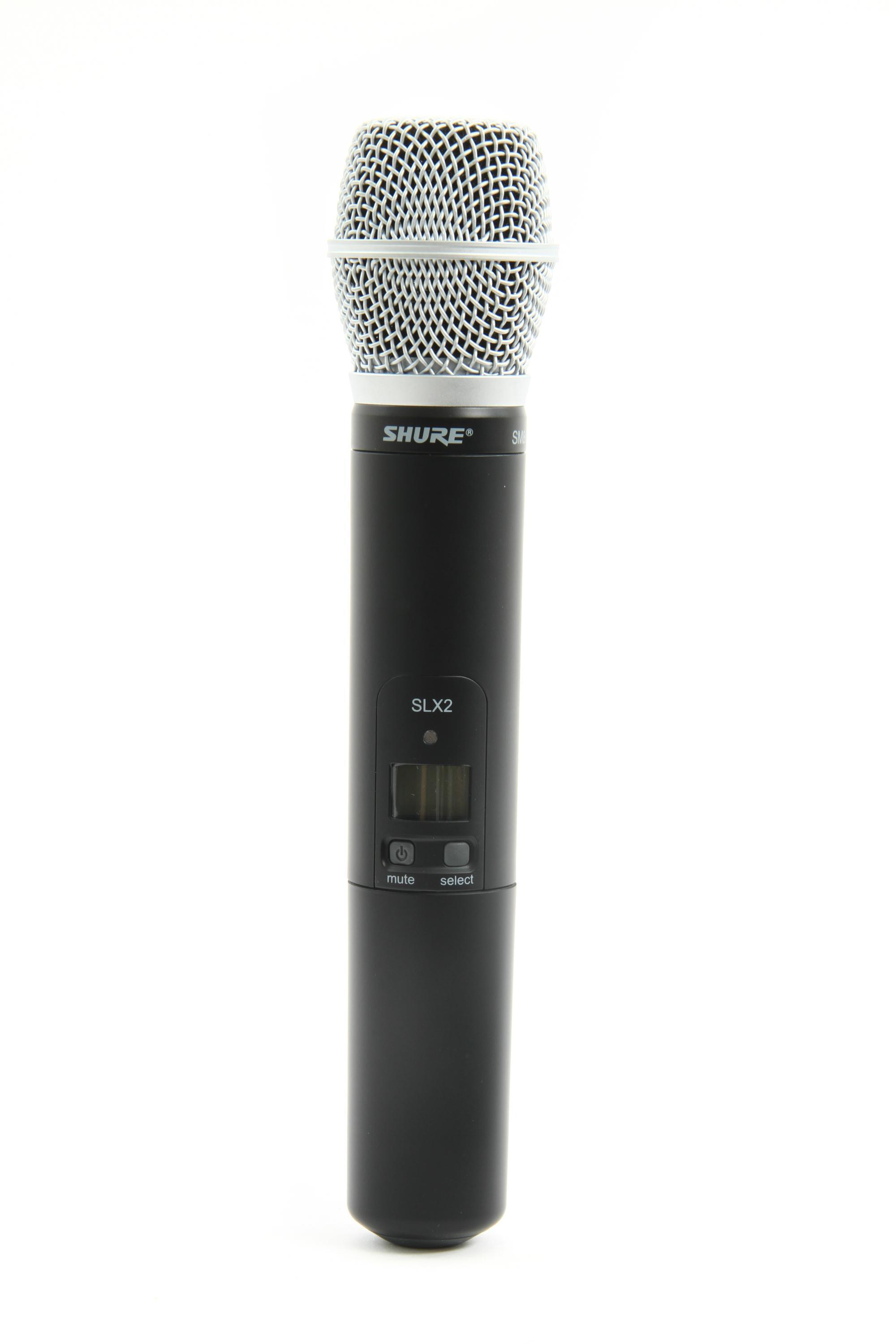 Shure SLX2 SM86 Wireless Handheld Microphone Transmitter J3 Band