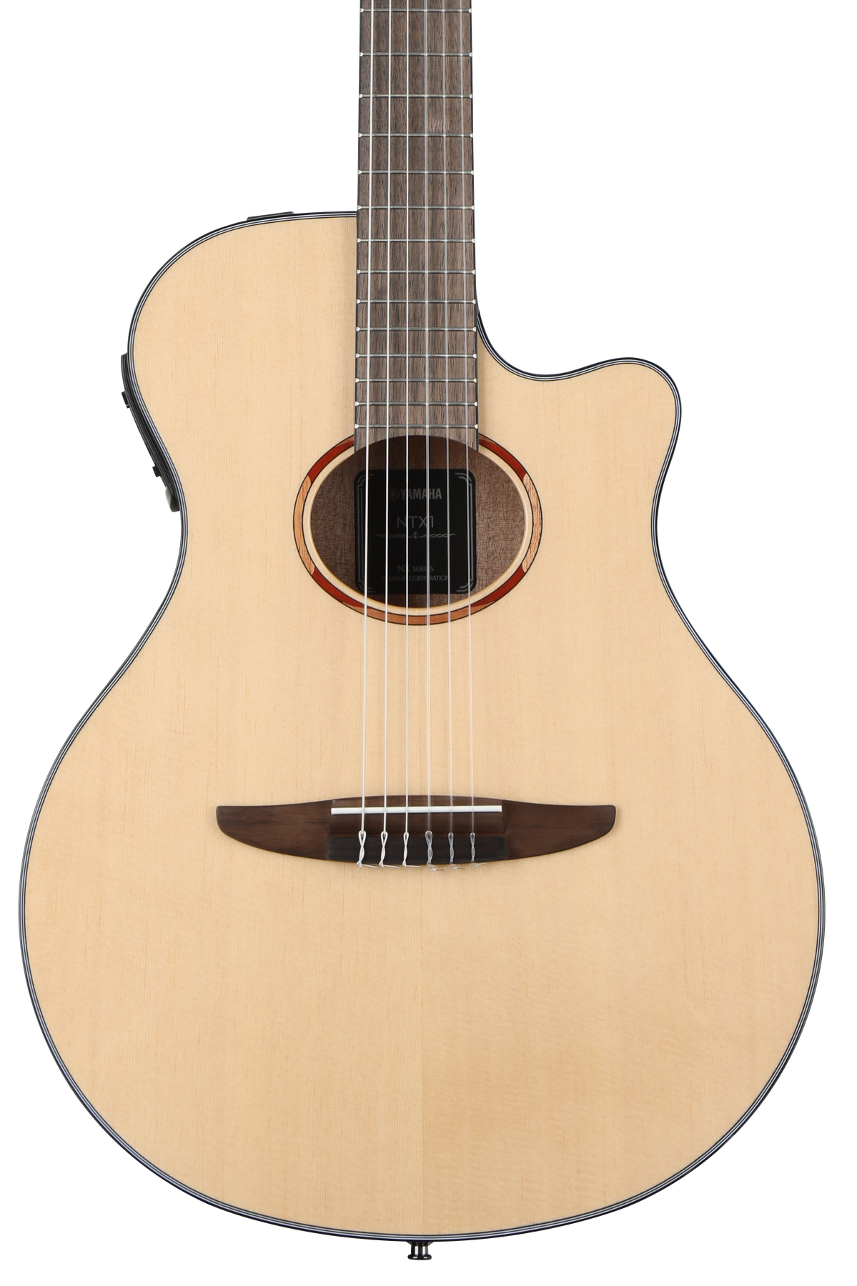 Yamaha NTX5 Nylon-string Acoustic-electric Guitar - Natural | Sweetwater