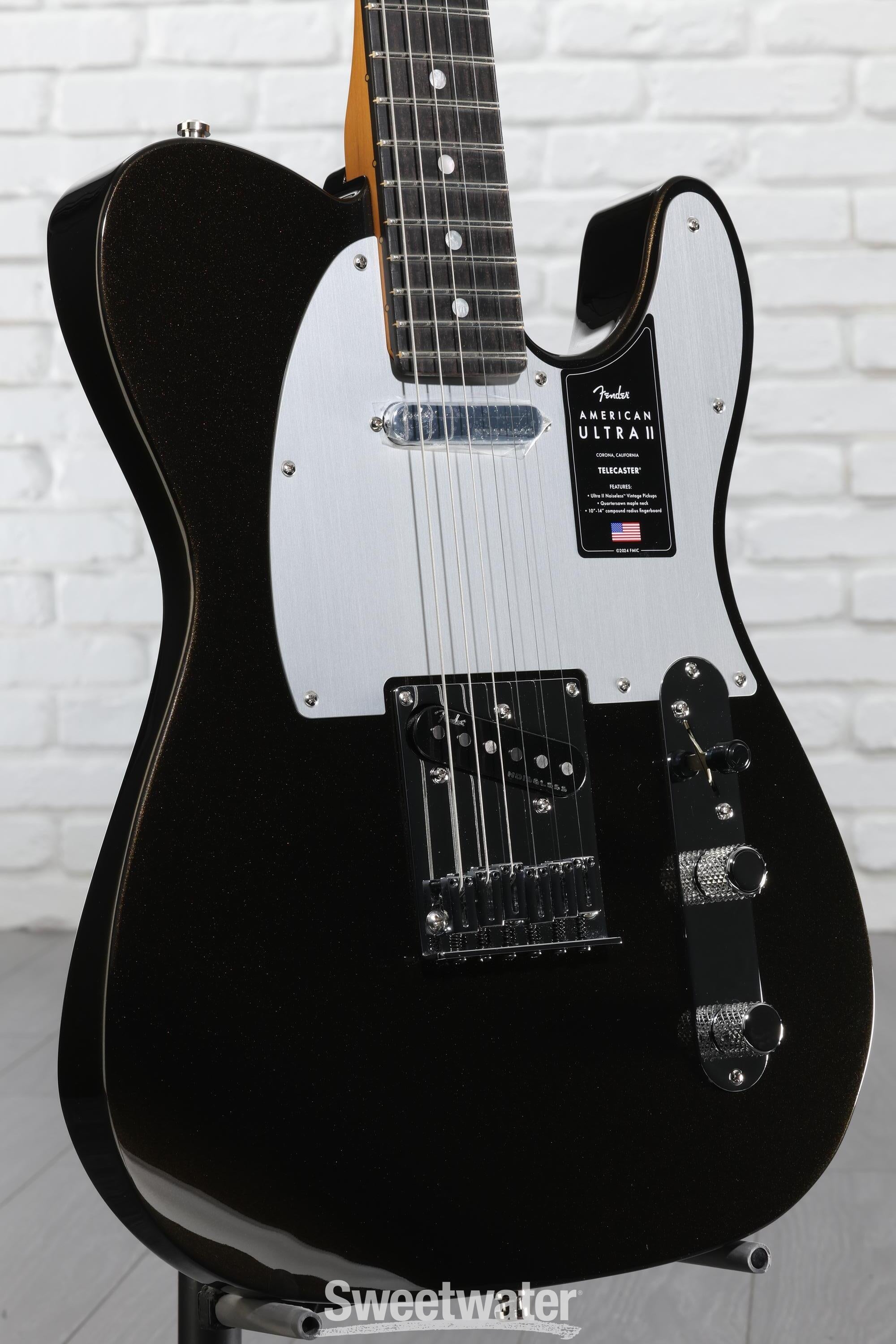 Fender American Ultra II Telecaster Electric Guitar - Texas Tea
