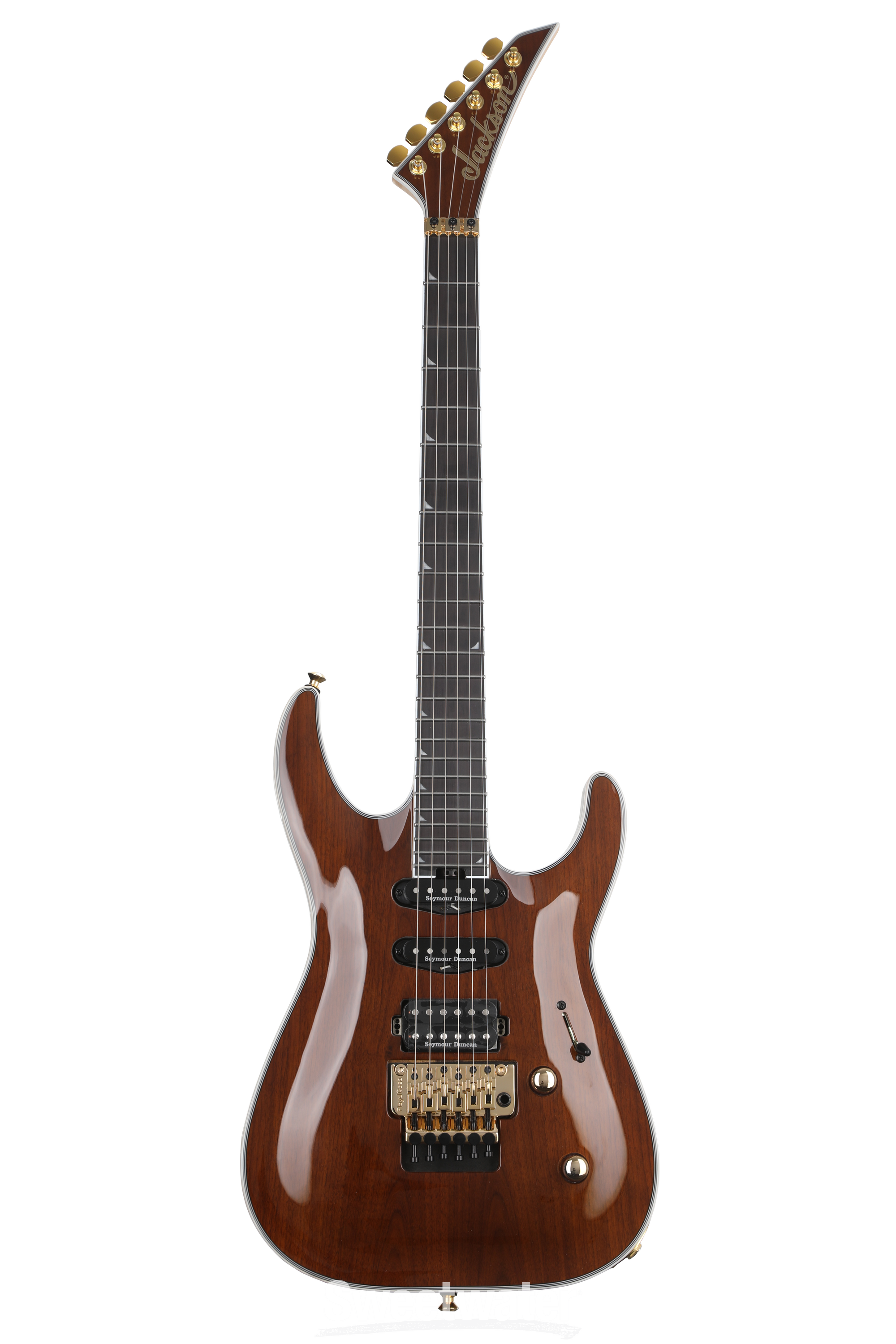 Jackson Pro Plus Series Soloist SLA3W Electric Guitar - Walnut