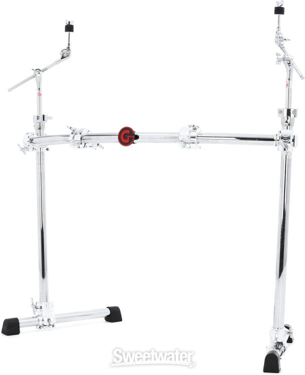 Gibraltar Chrome Series Curved Front Rack with Cymbal Booms - GCS302C