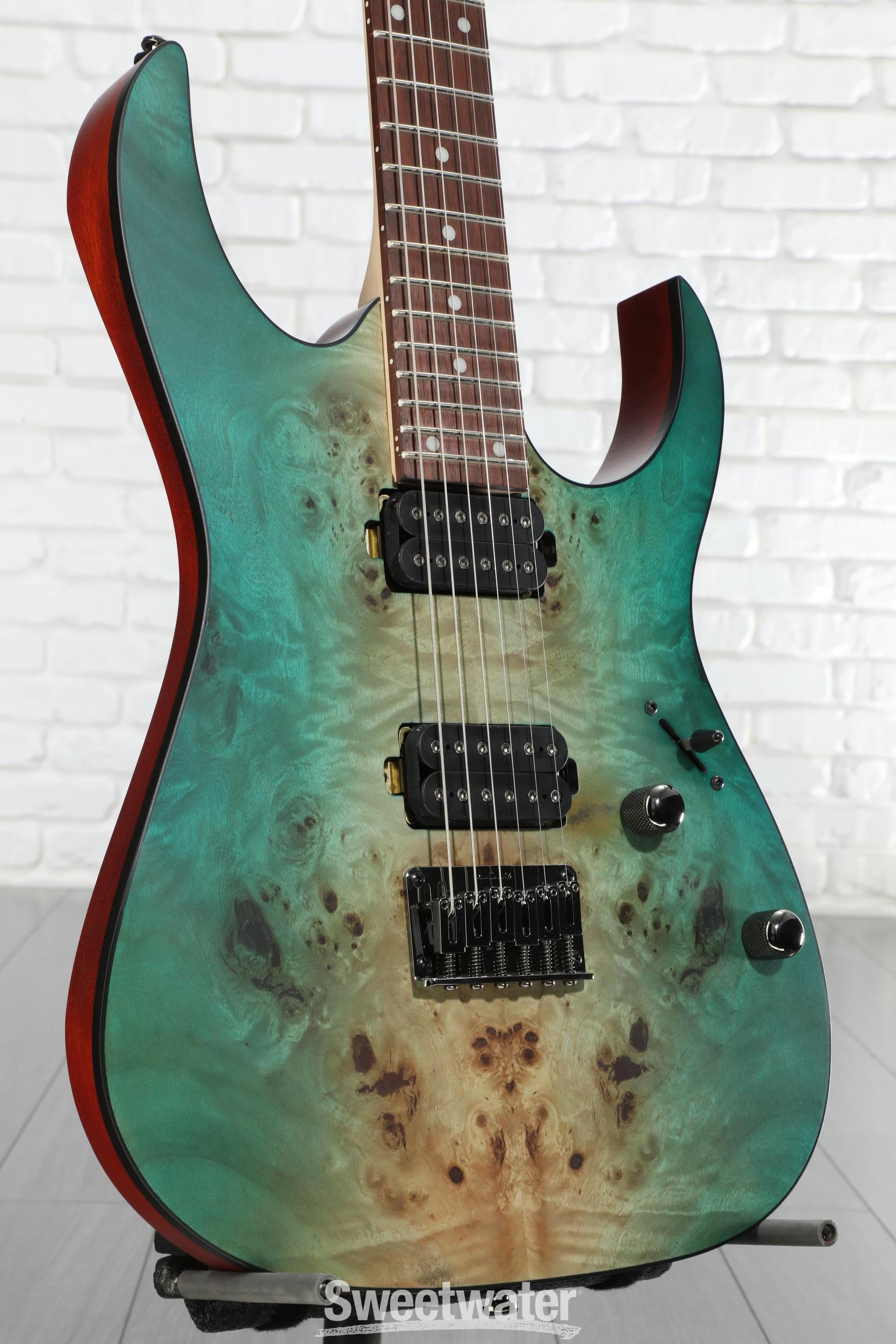 Ibanez Standard RG421PB Electric Guitar - Caribbean Shoreline Flat