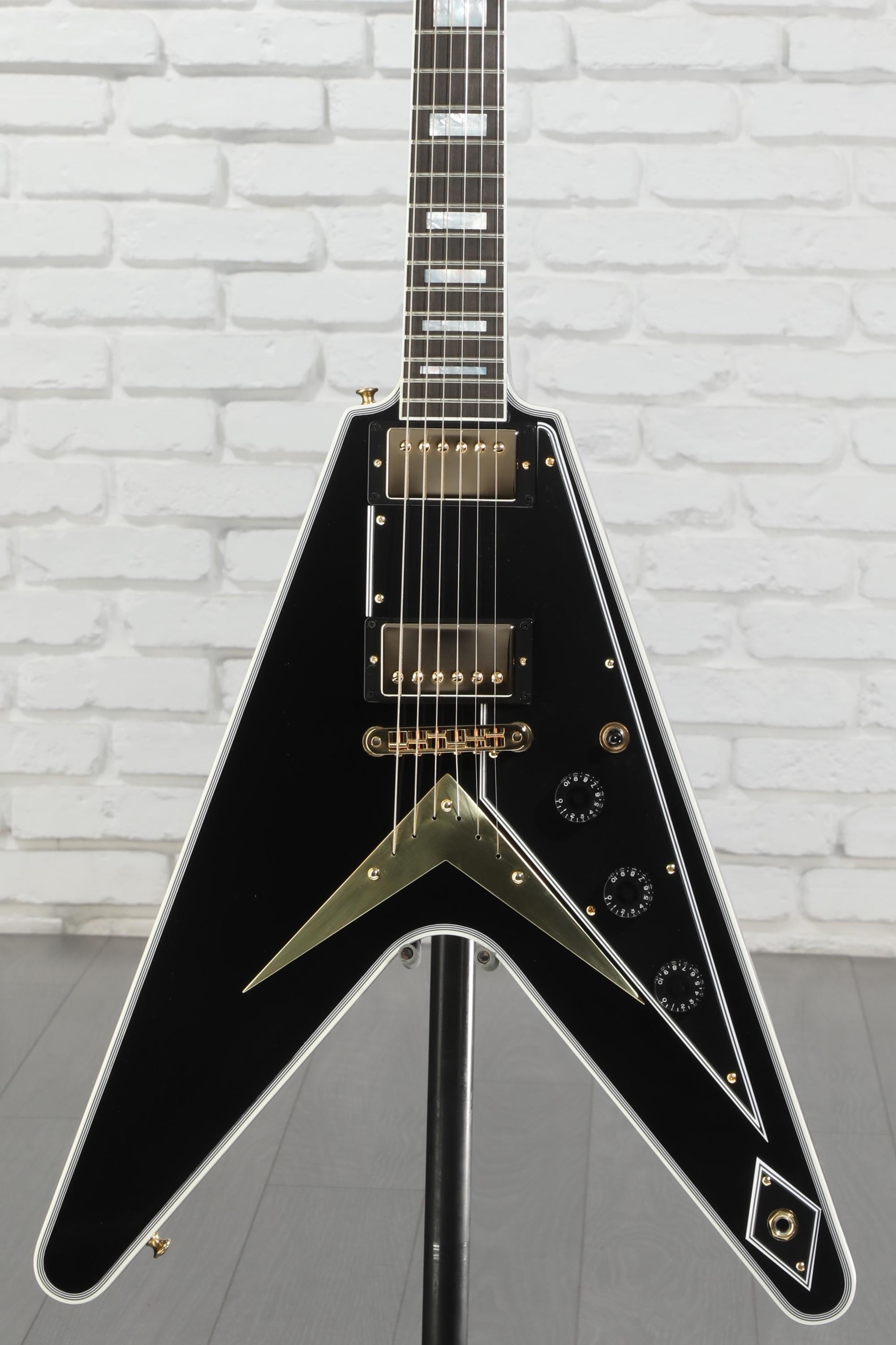 Custom Flying V（カスタム フライングV）155cm Gibson Custom Shop Flying V Custom Ebony Fingerboard Gloss