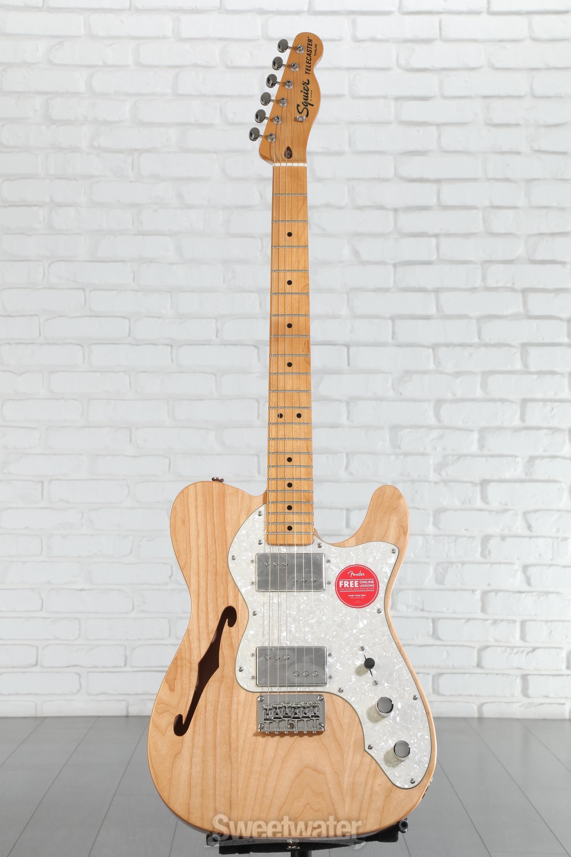 Squier Classic Vibe '70s Telecaster Thinline - Natural | Sweetwater