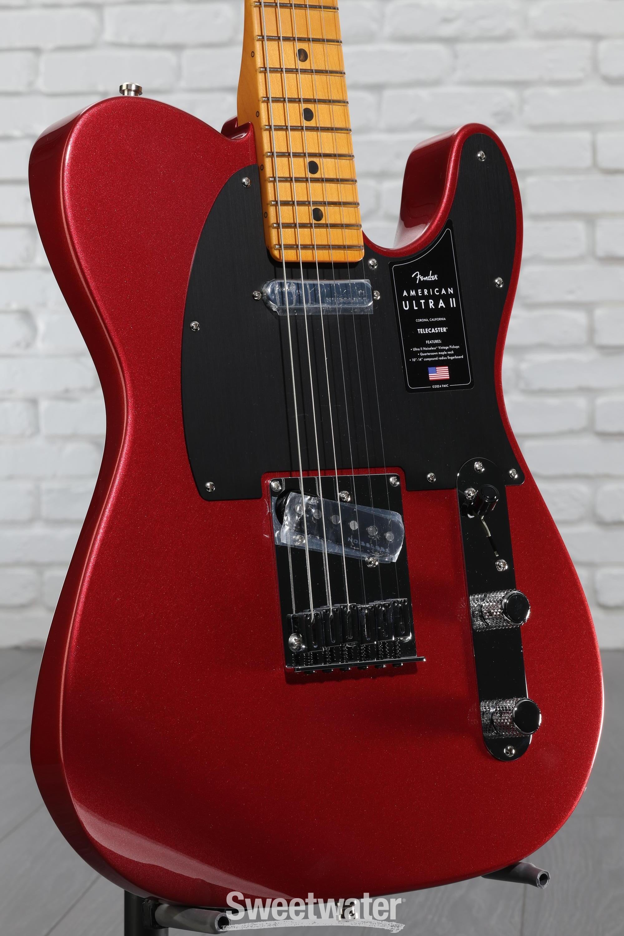 Fender American Ultra II Telecaster Electric Guitar - Sinister Red