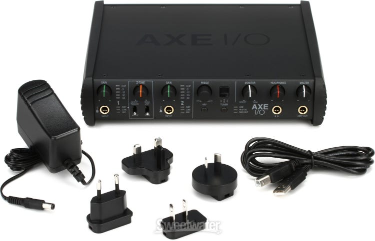IK MULTIMEDIA AXE I/O (abierta) Dispositivo de audio USB