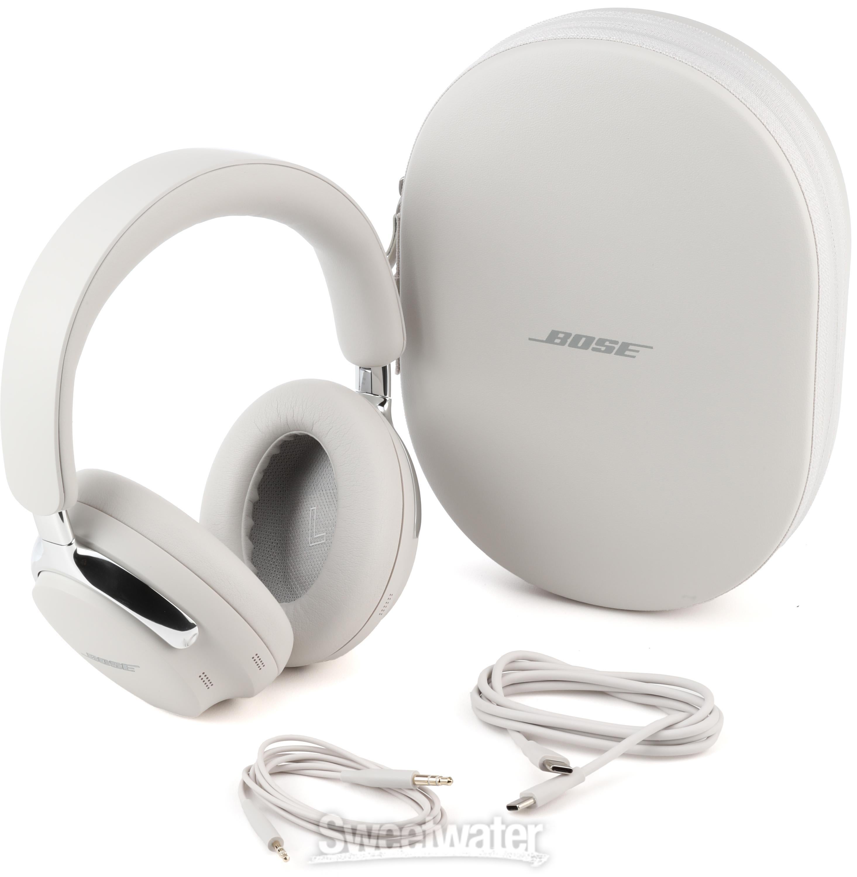 Bose QuietComfort Ultra Headphones - White Smoke, Second