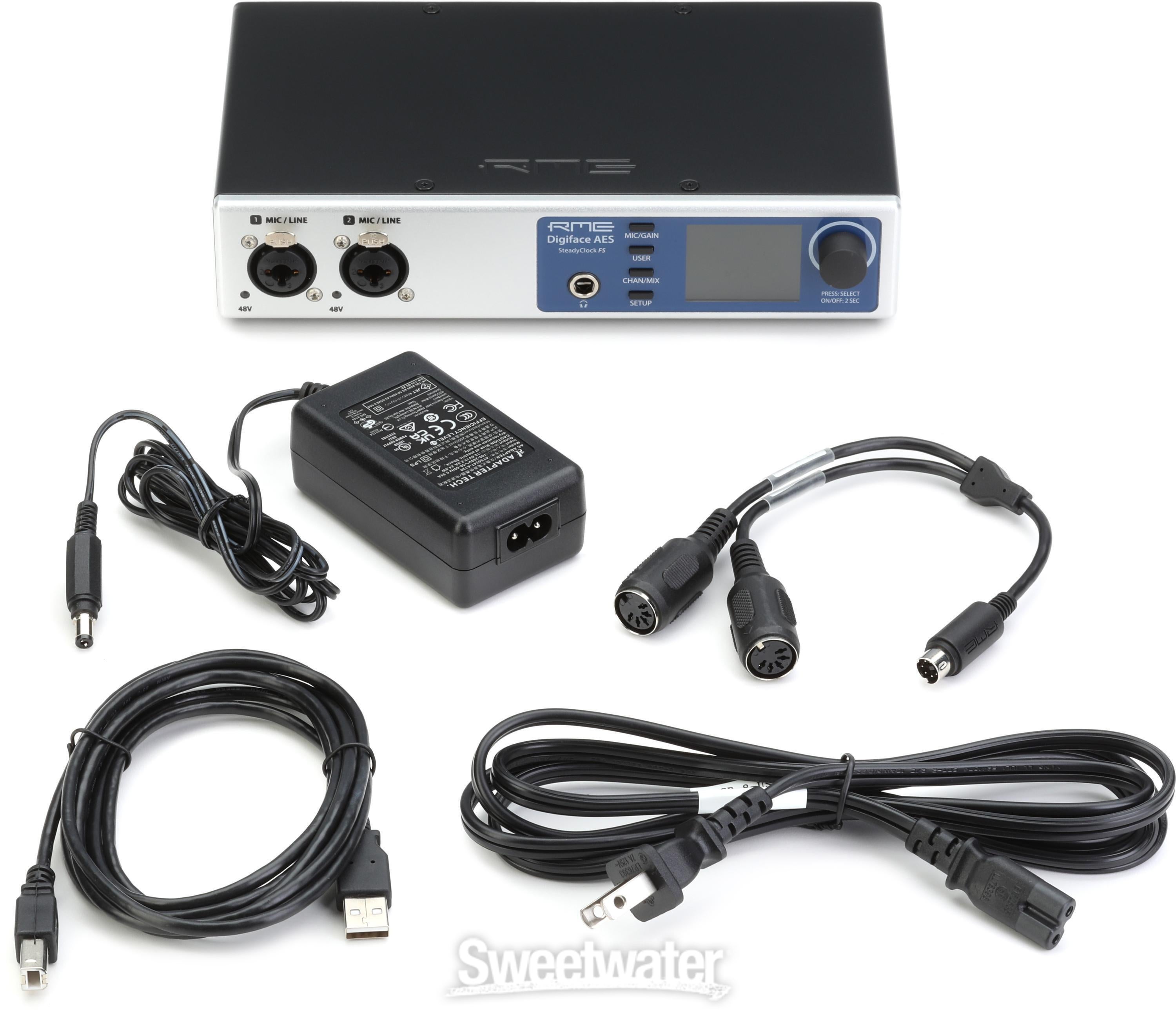 RME Digiface AES 14x16 USB Audio Interface | Sweetwater