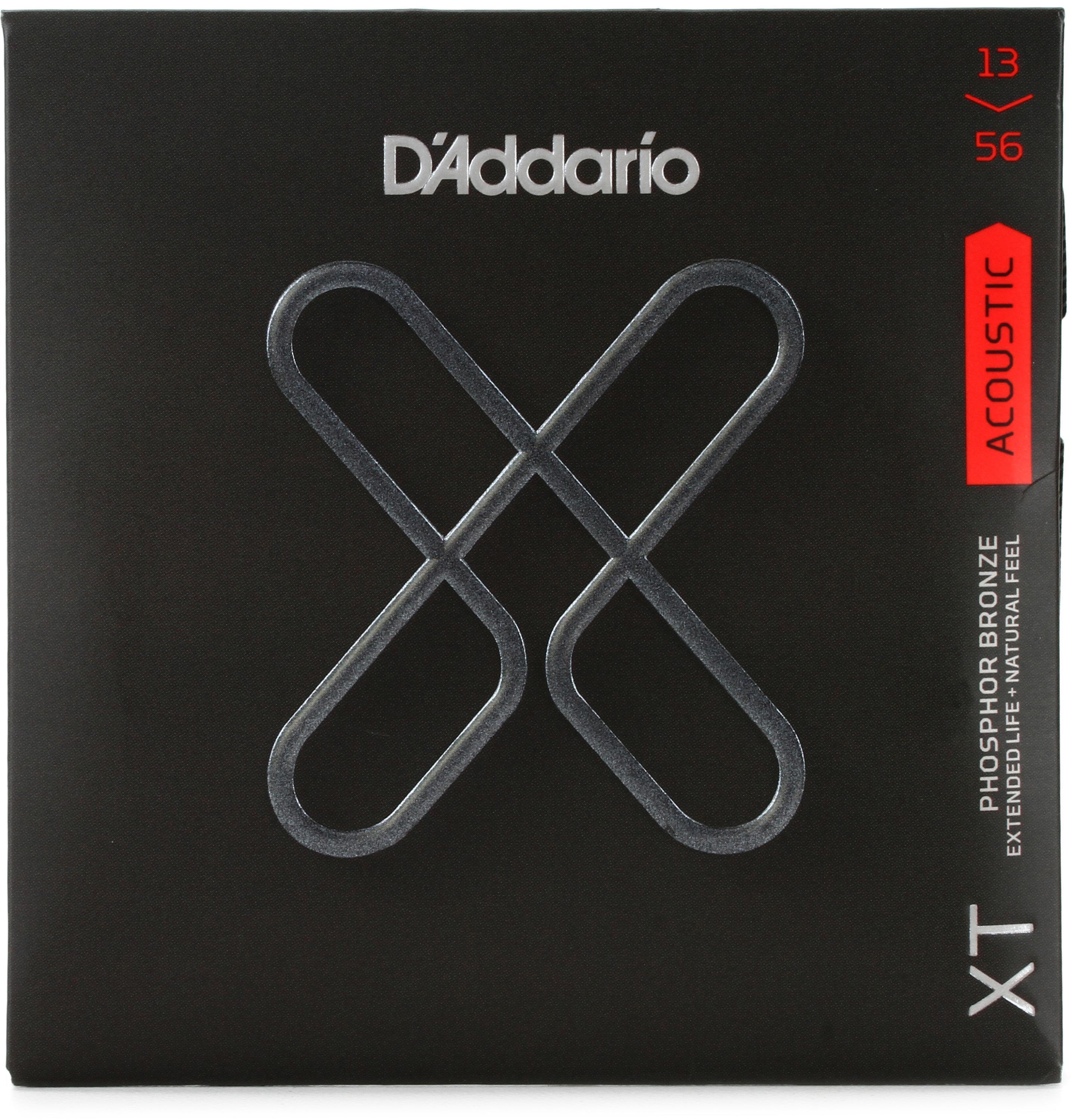 D Addario XTAPB1356 XT Phosphor Bronze Coated Acoustic Guitar