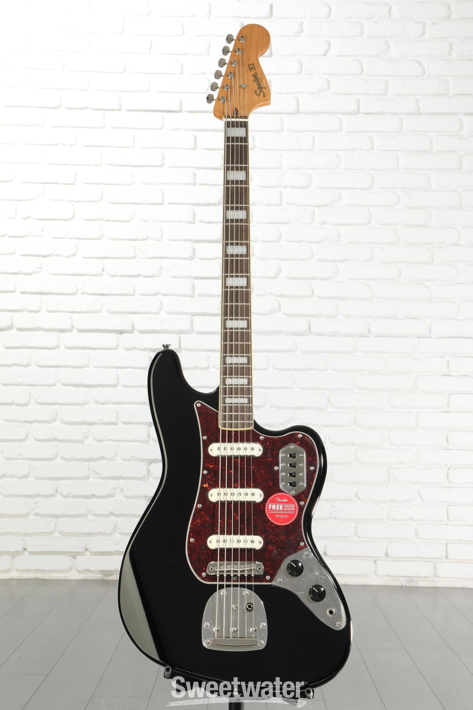 Squier BassⅥ ブラック Squier Classic Vibe Bass VI Guitar - Black | Sweetwater