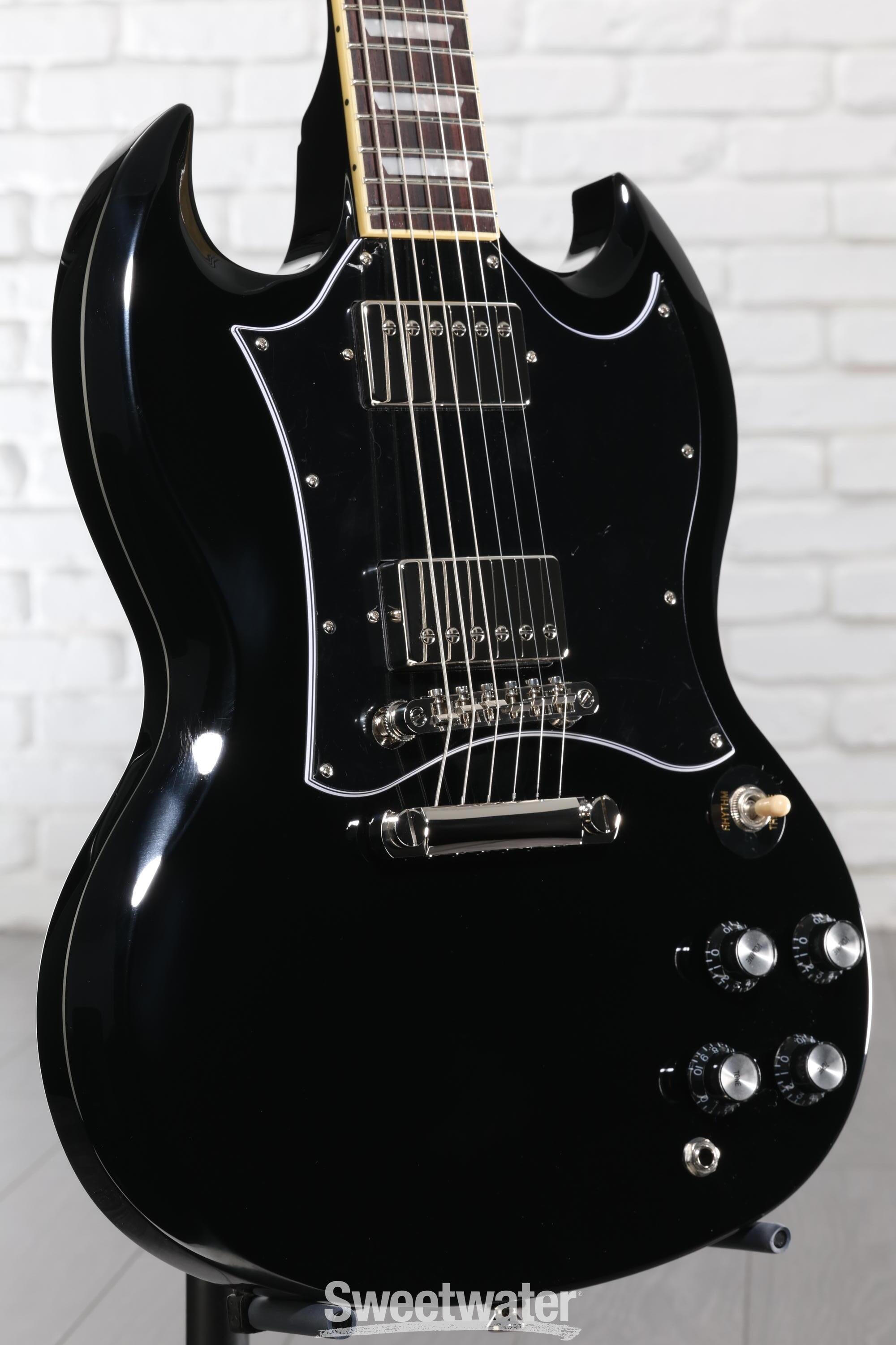 Epiphone SG Standard Electric Guitar - Ebony | Sweetwater