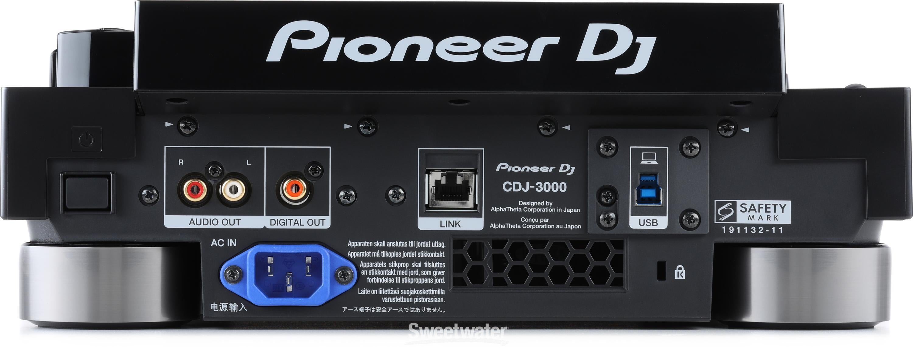 Pioneer DJ CDJ-3000 Professional DJ Media Player | Sweetwater