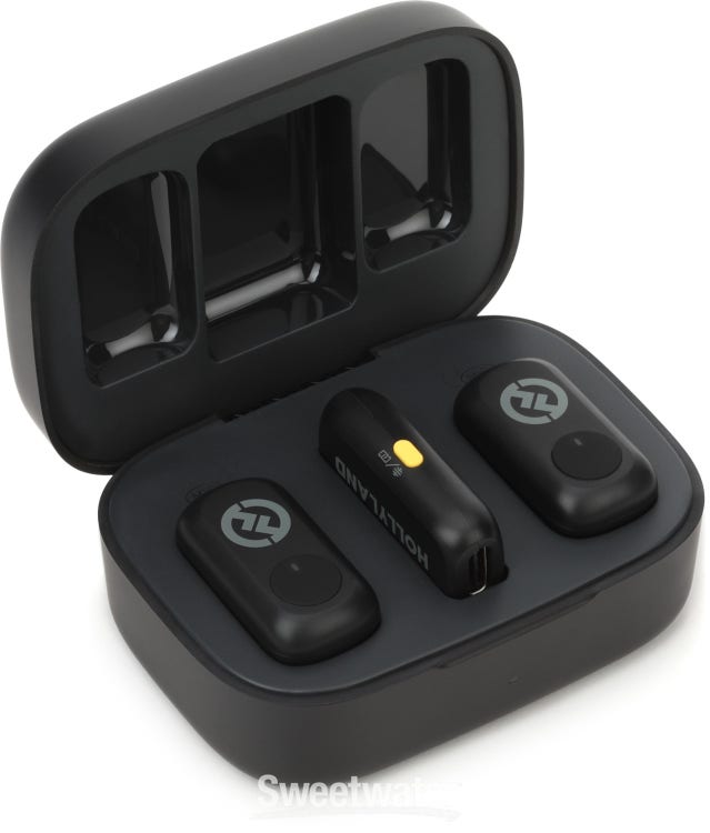 Hollyland LARK A1 Duo Digital Wireless Microphone System - Space Gray