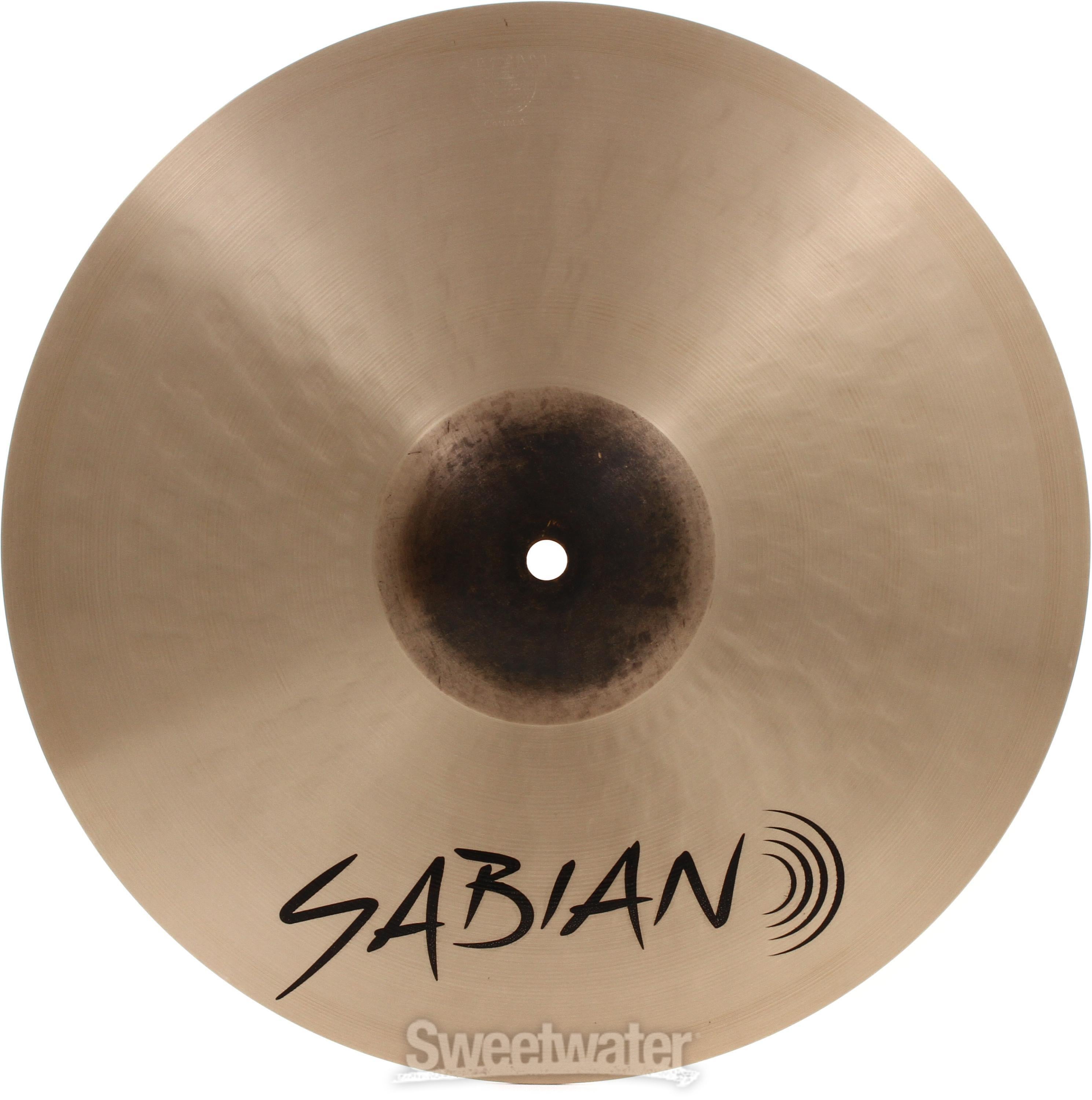 Sabian 14 inch AAX Medium Hi-hat Cymbals | Sweetwater