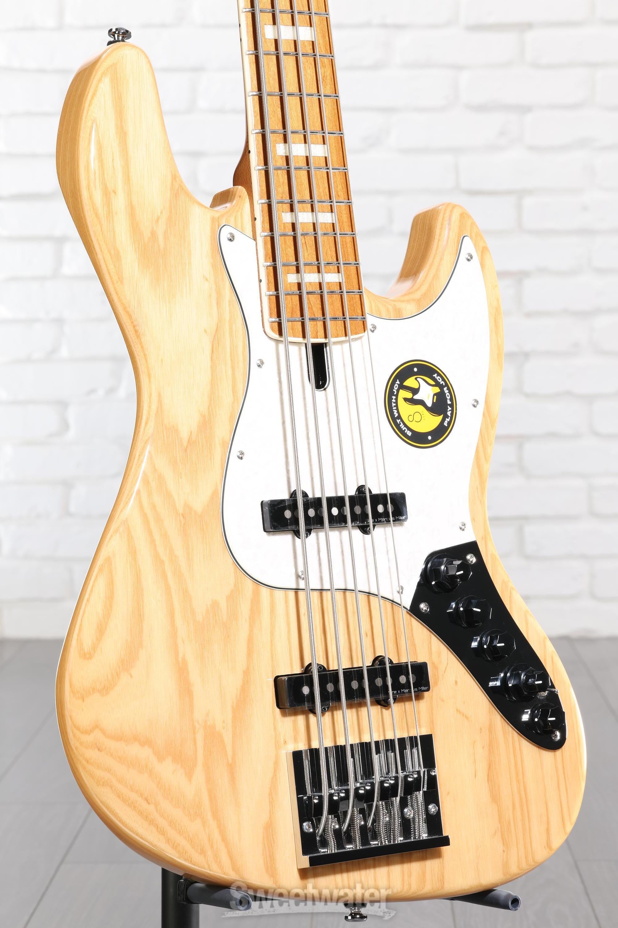Sire Marcus Miller V8 5-string Bass Guitar - Natural | Sweetwater