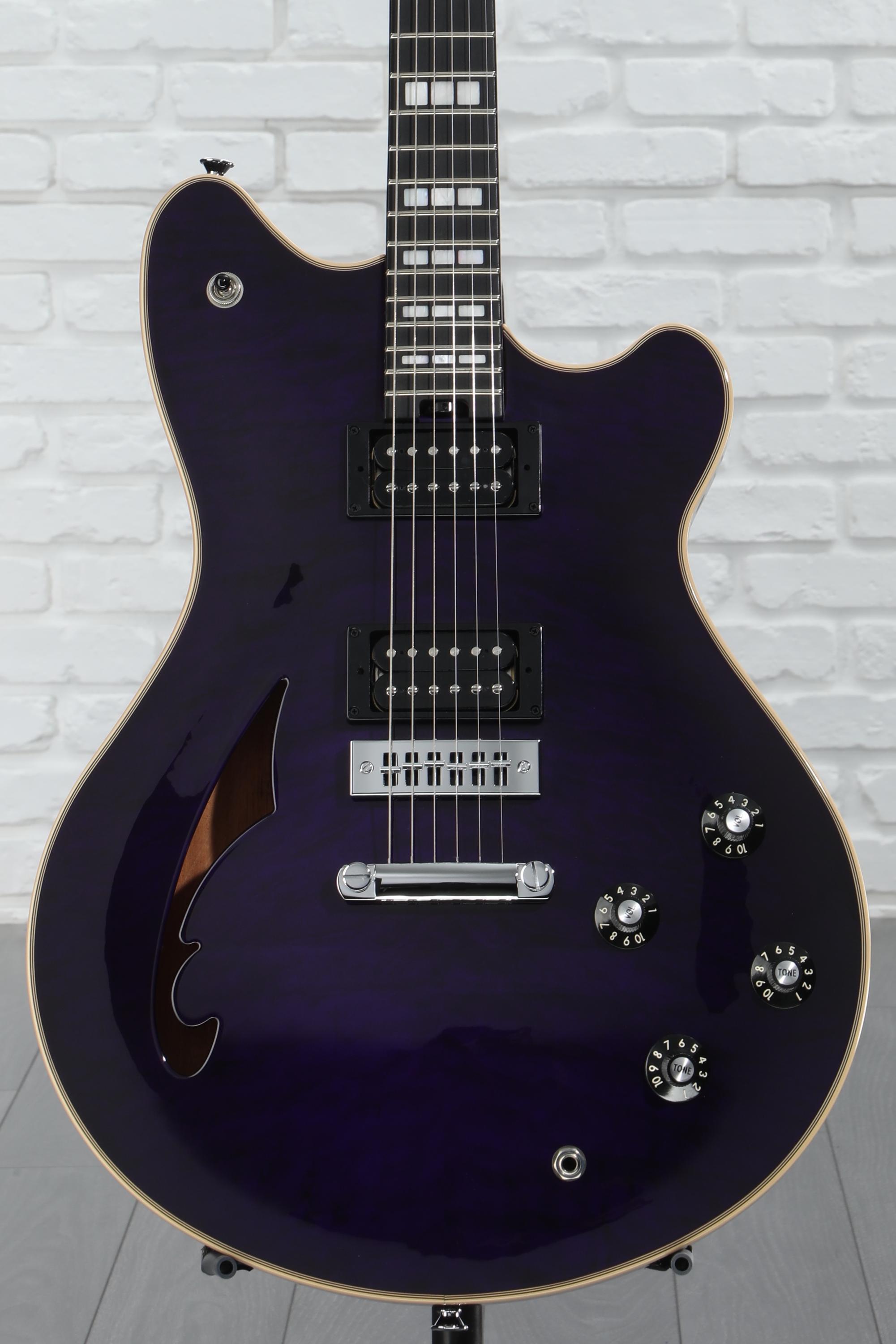 EVH SA-126 Special Quilted Maple Electric Guitar - Trans Purple