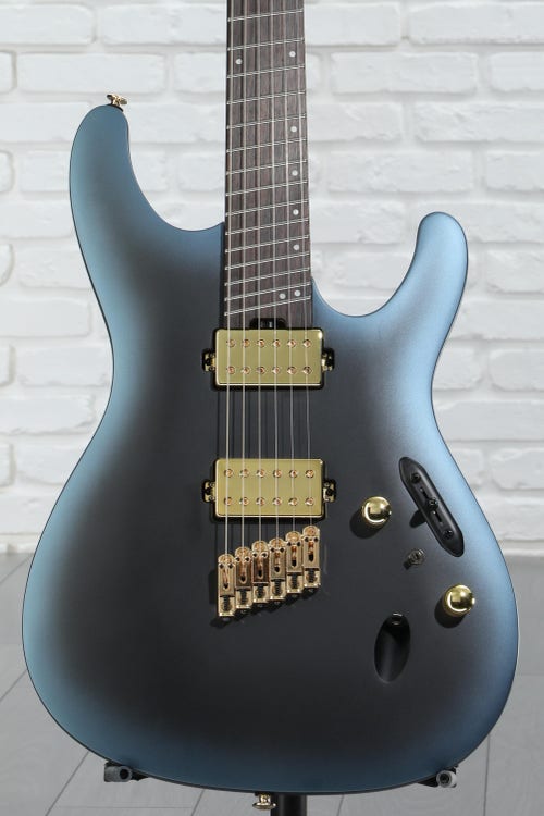 Ibanez Axe Design Lab SML721 Guitar - Midnight Arctic Ocean Matte
