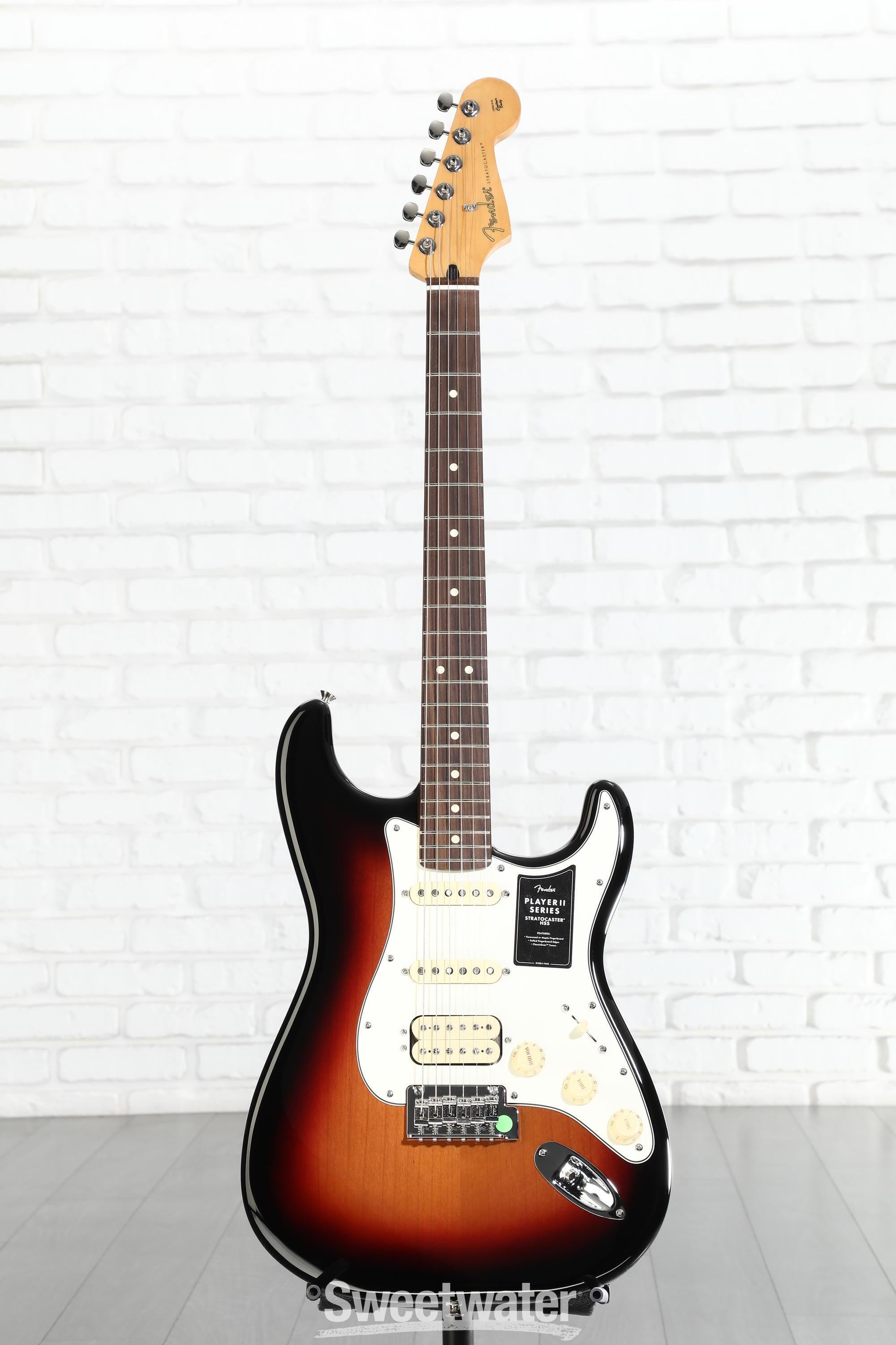 Fender Player II Stratocaster HSS Electric Guitar - 3-color