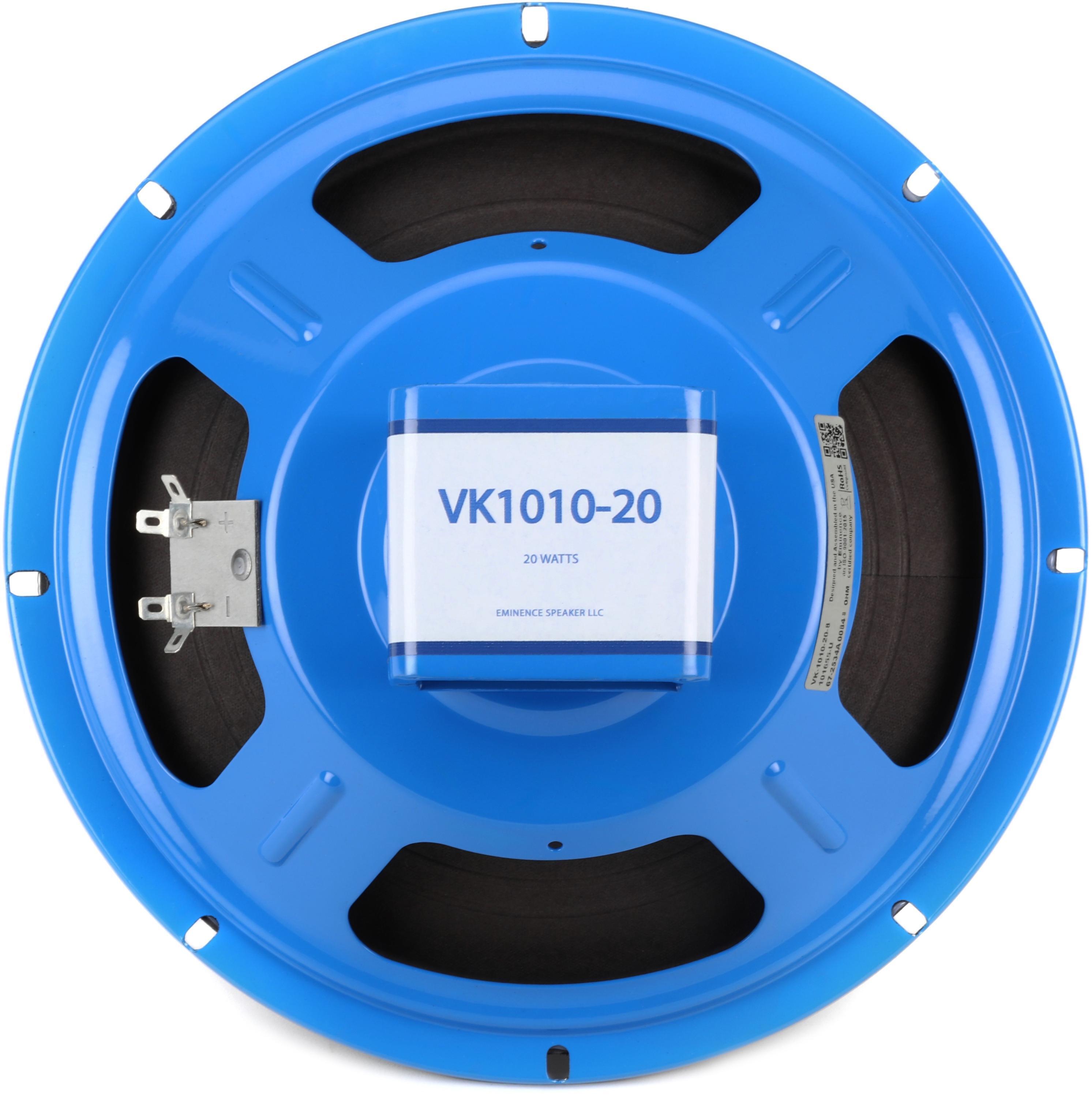 Eminence Legend Series VK1010-20 20-watt 8-ohm Guitar Amp Speaker