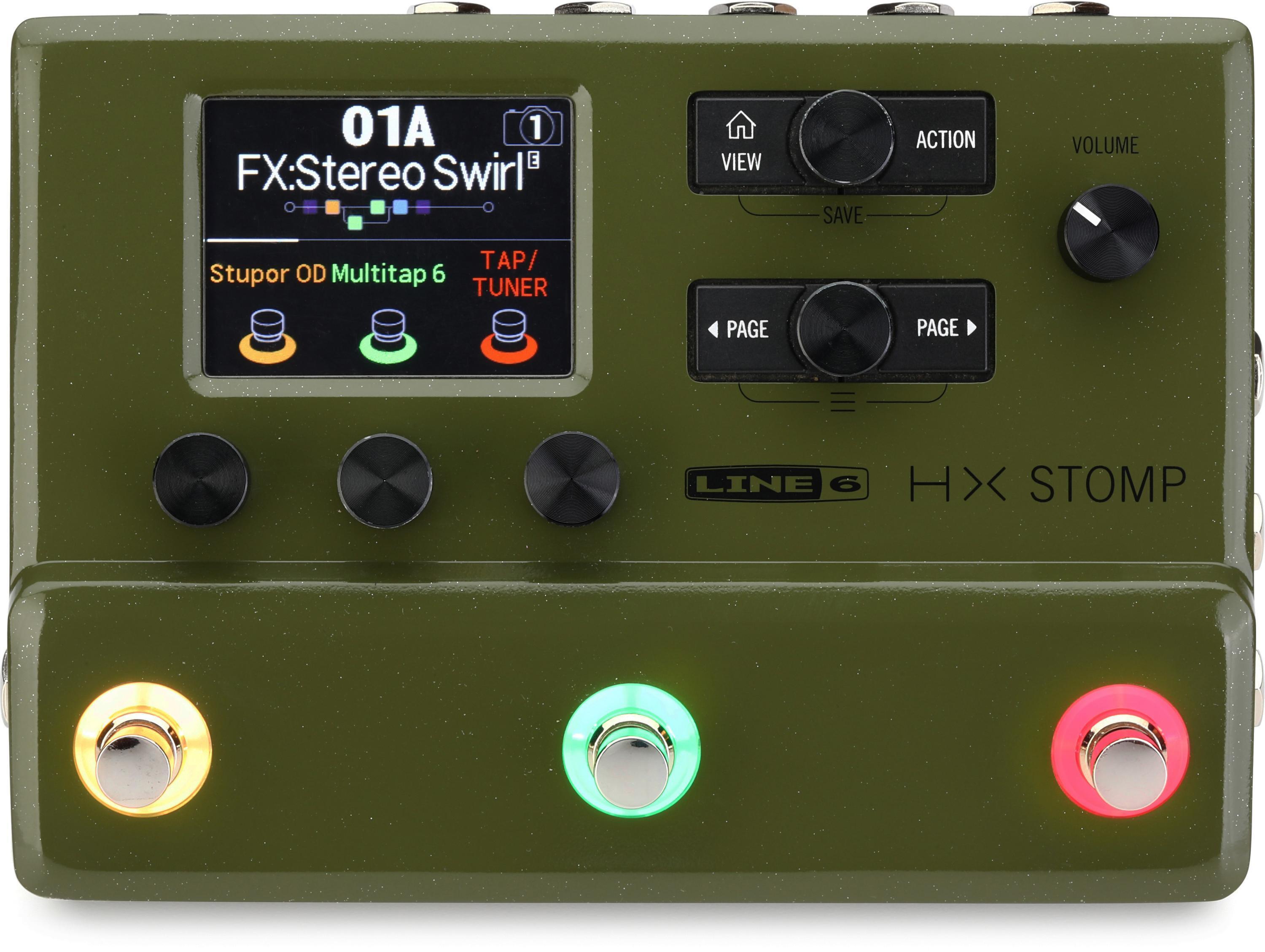 line6 HX Effects 最新バージョンにアップデート済み