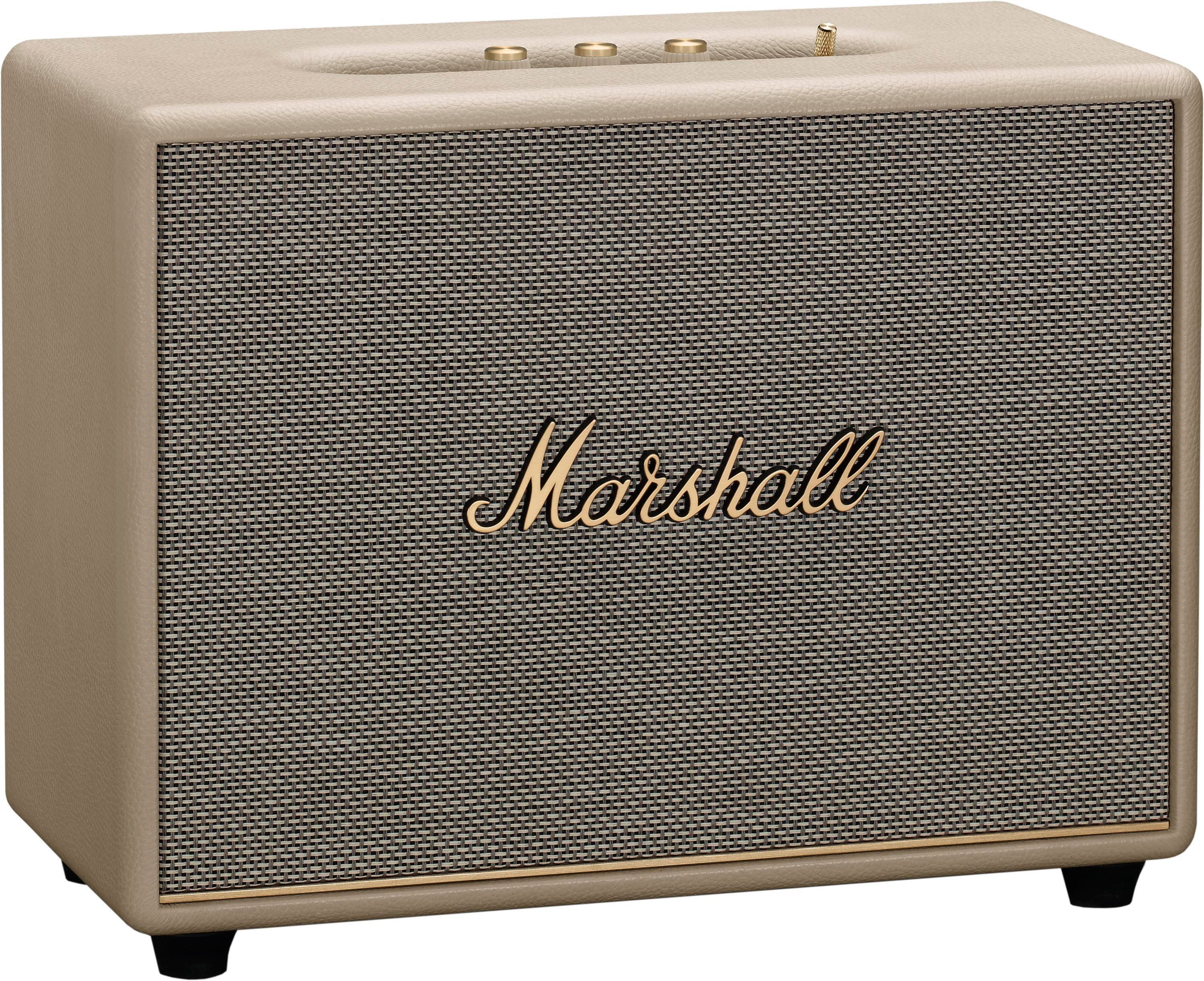 スピーカー・ウーファー Marshall WOBURN III Cream Woburn III Bluetooth speaker powerful sound & classic design