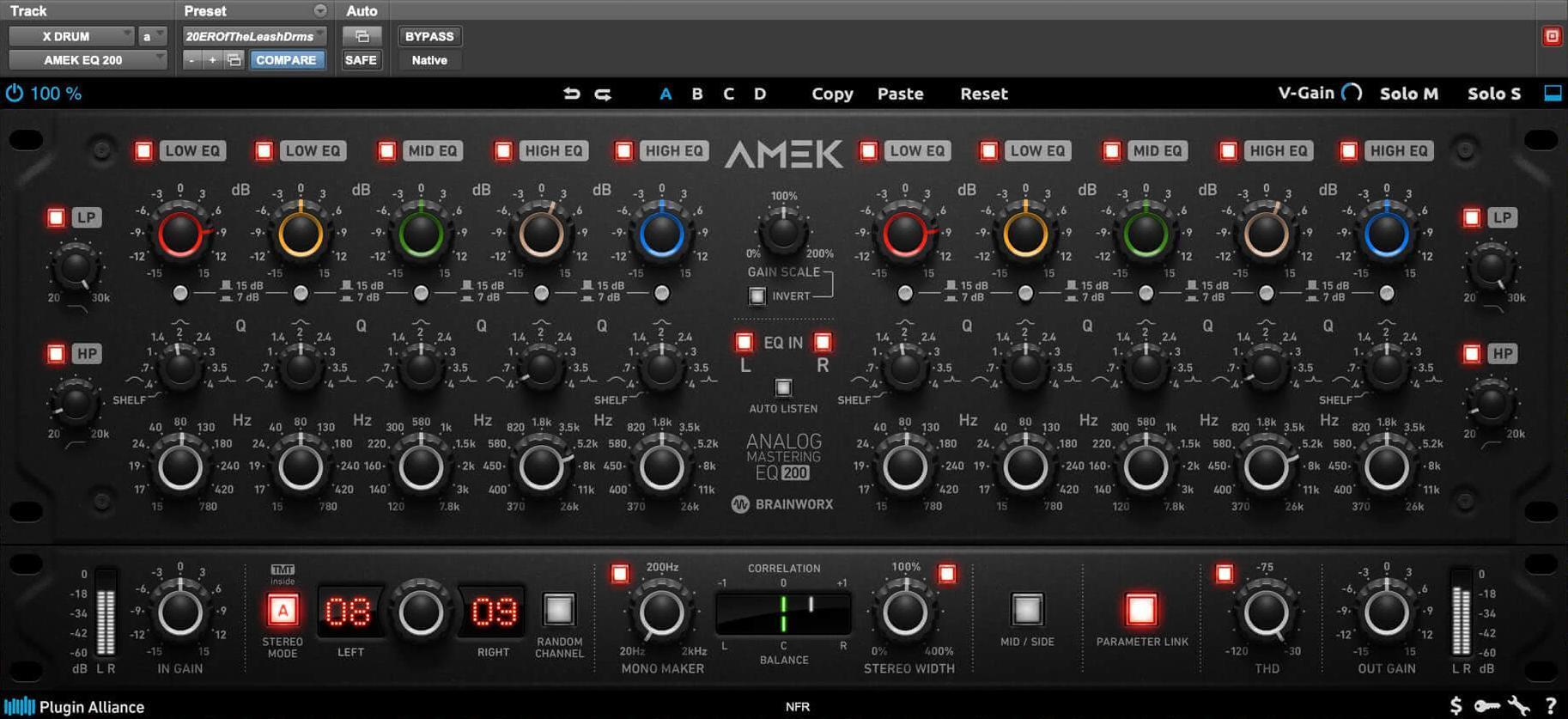 Photo of Brainworx AMEK EQ 200 Plug-in
