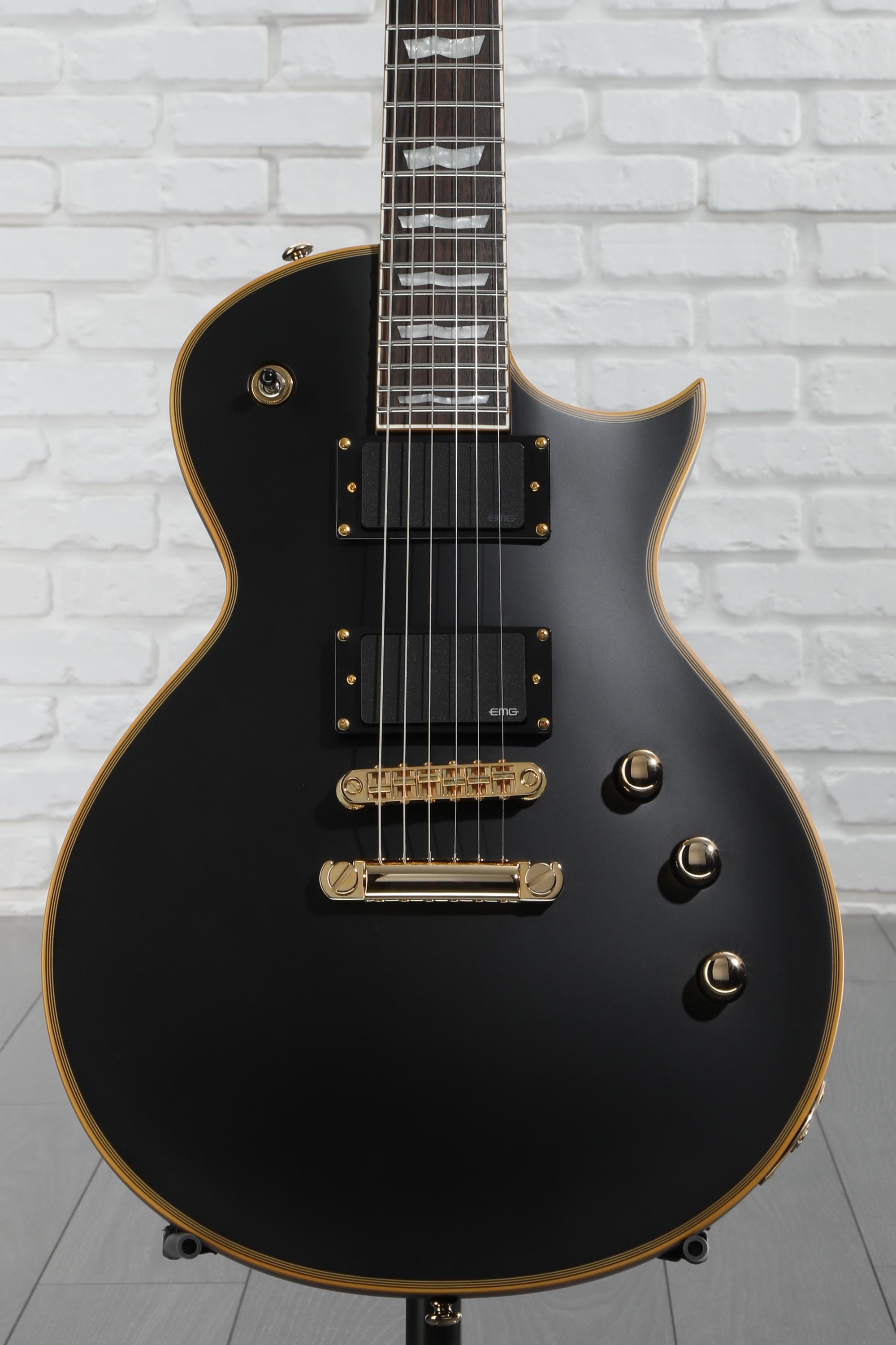 ltd ec1000 deluxe ビンテージブラック ESP LTD Deluxe EC-1000 Electric Guitar Vintage Black