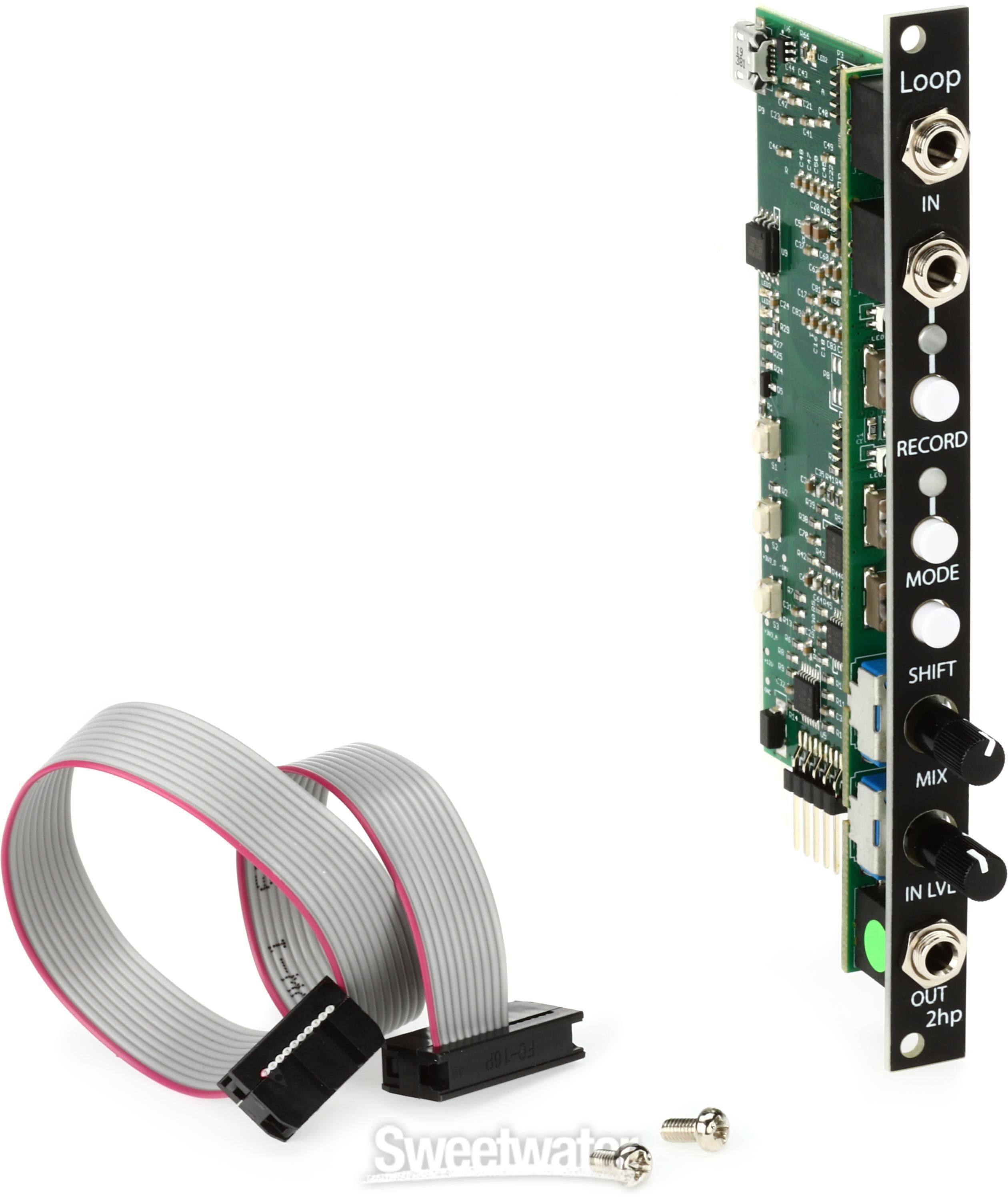 2HP Loop Eurorack Loop Module - Black | Sweetwater