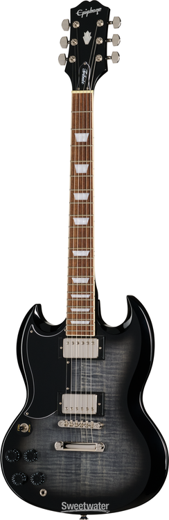 Epiphone SG Tribute Plus Left-handed Electric Guitar - Transparent