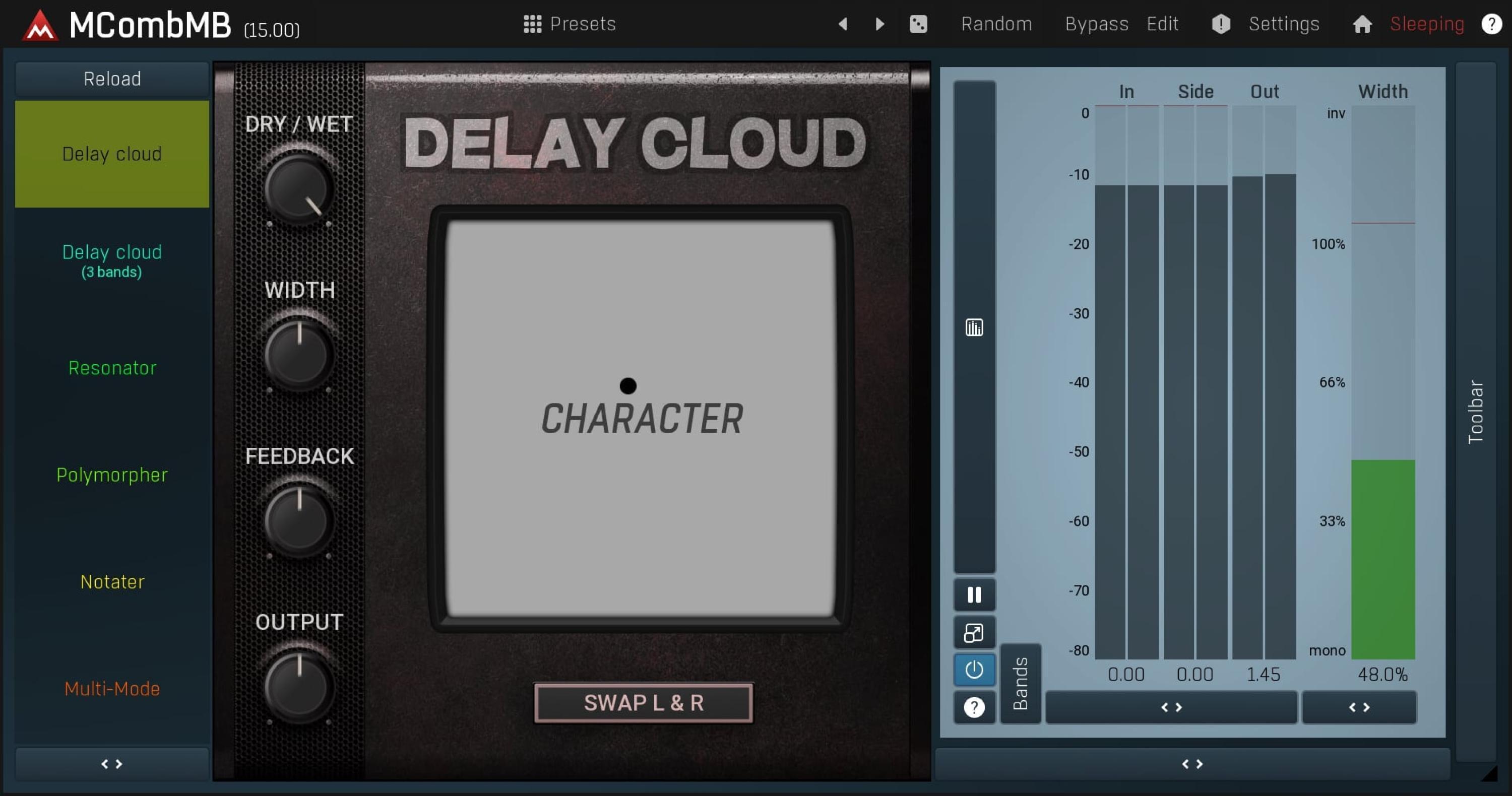 MeldaProduction MCombMB Multi-Comb Filter Plug-in | Sweetwater