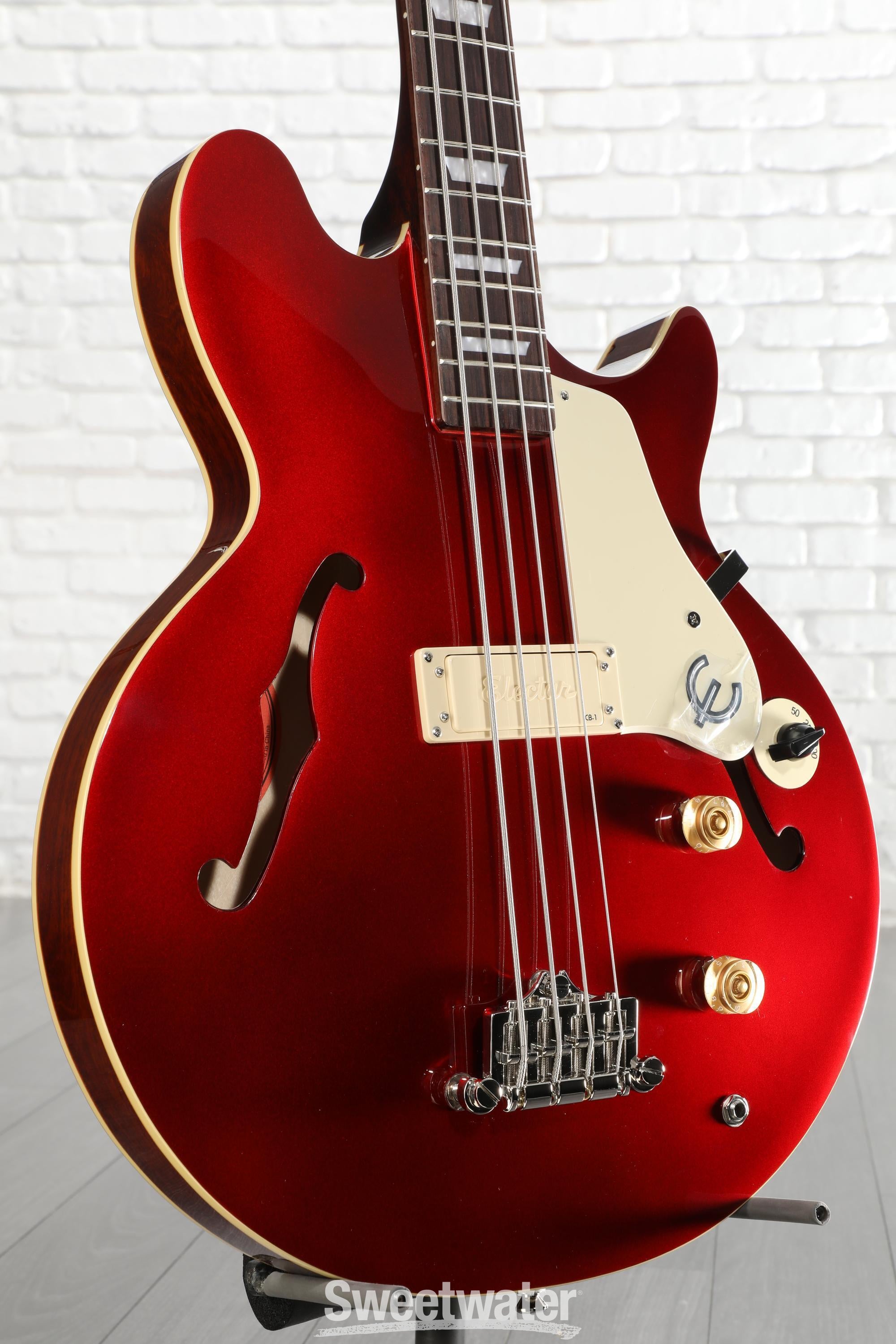 Epiphone Jack Casady Signature Bass - Sparkling Burgundy | Sweetwater