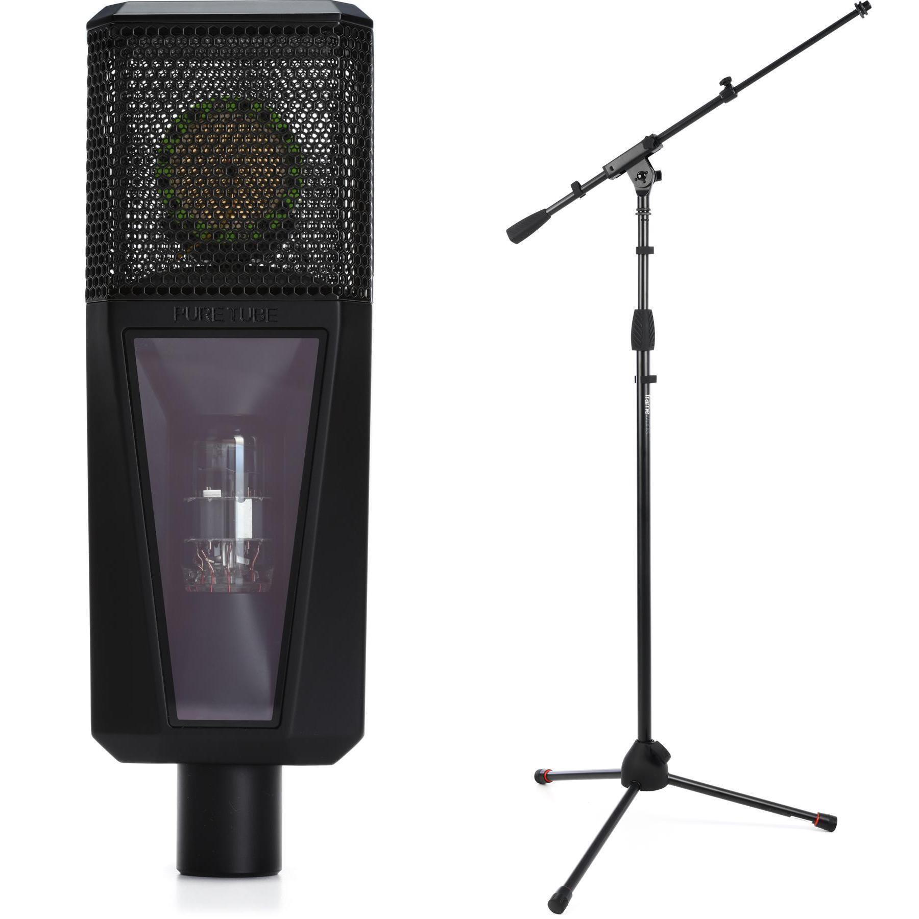 Lewitt Pure Tube Essential Tube Condenser Microphone and Mic Stand