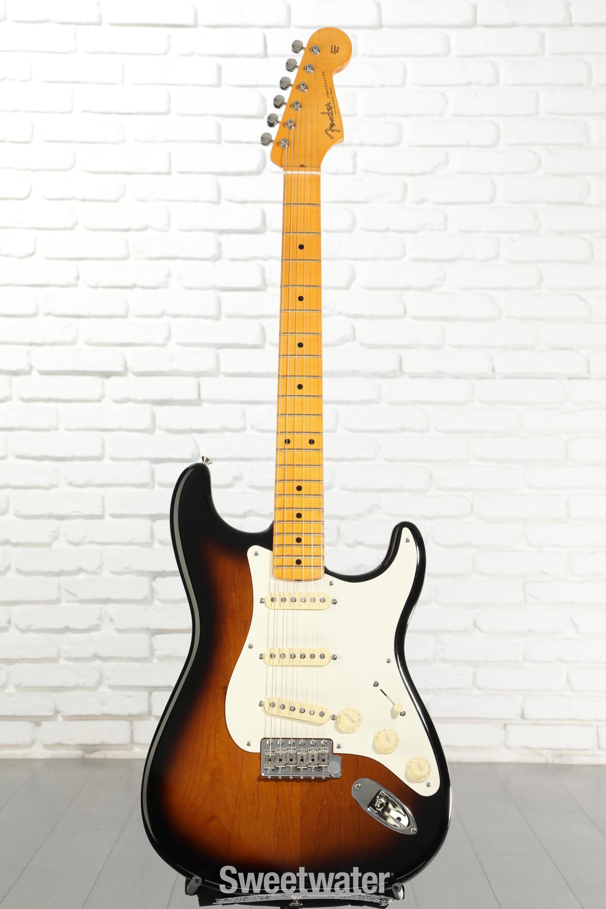Fender Eric Johnson Stratocaster - 2-Color Sunburst with Maple