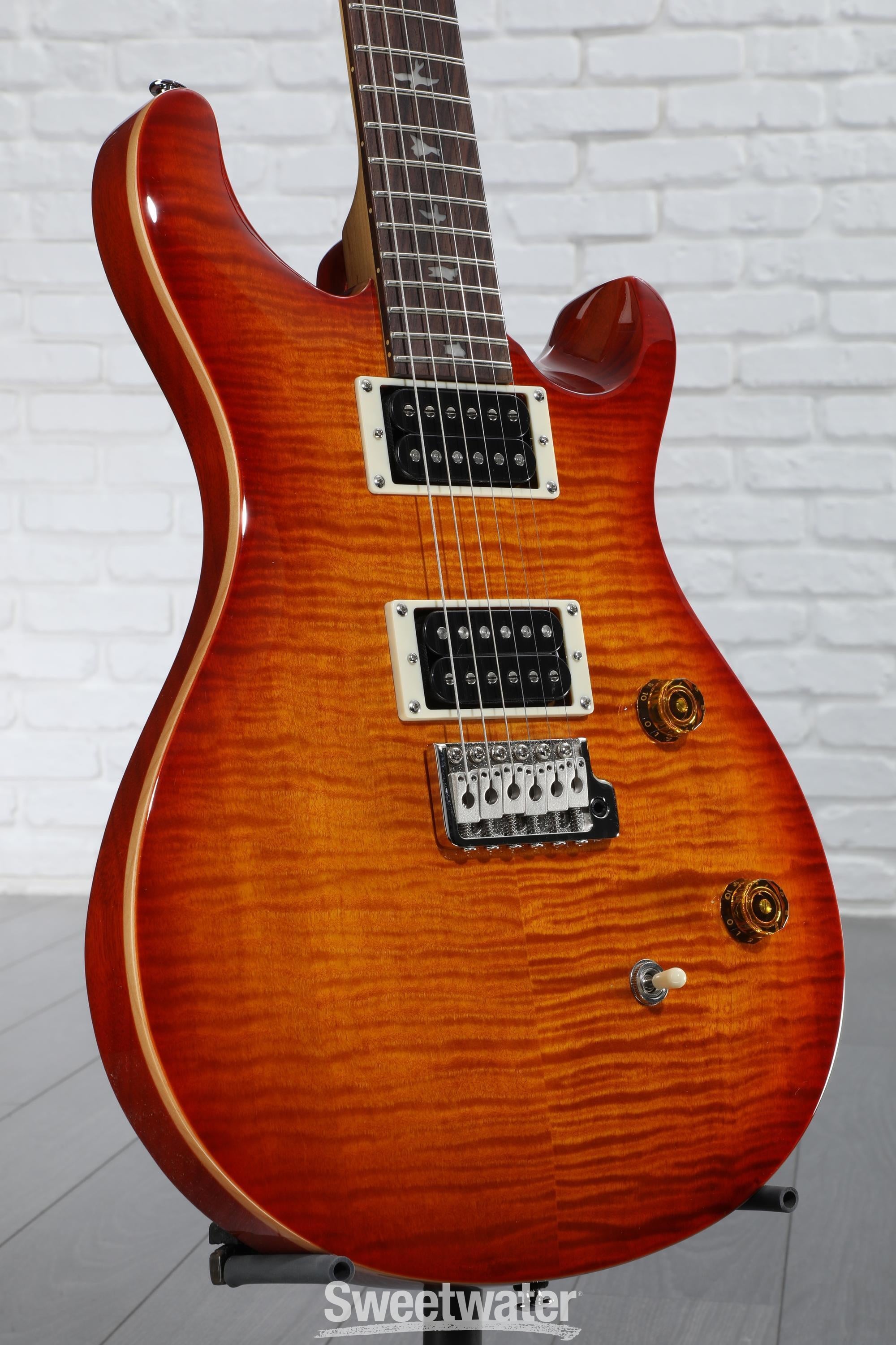 ギター PRS SE CE 24 Vintage Surburst PRS SE CE 24 Standard Electric Guitar - Vintage Sunburst