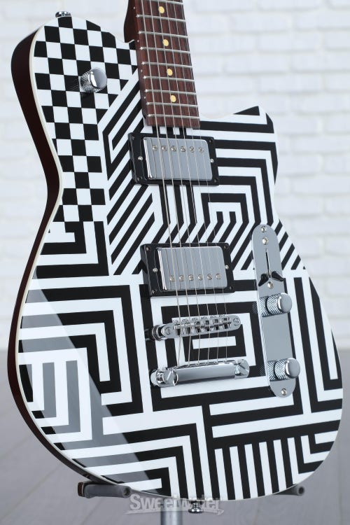 Reverend Jenn Wasner Signature Electric Guitar - Optic Interruption