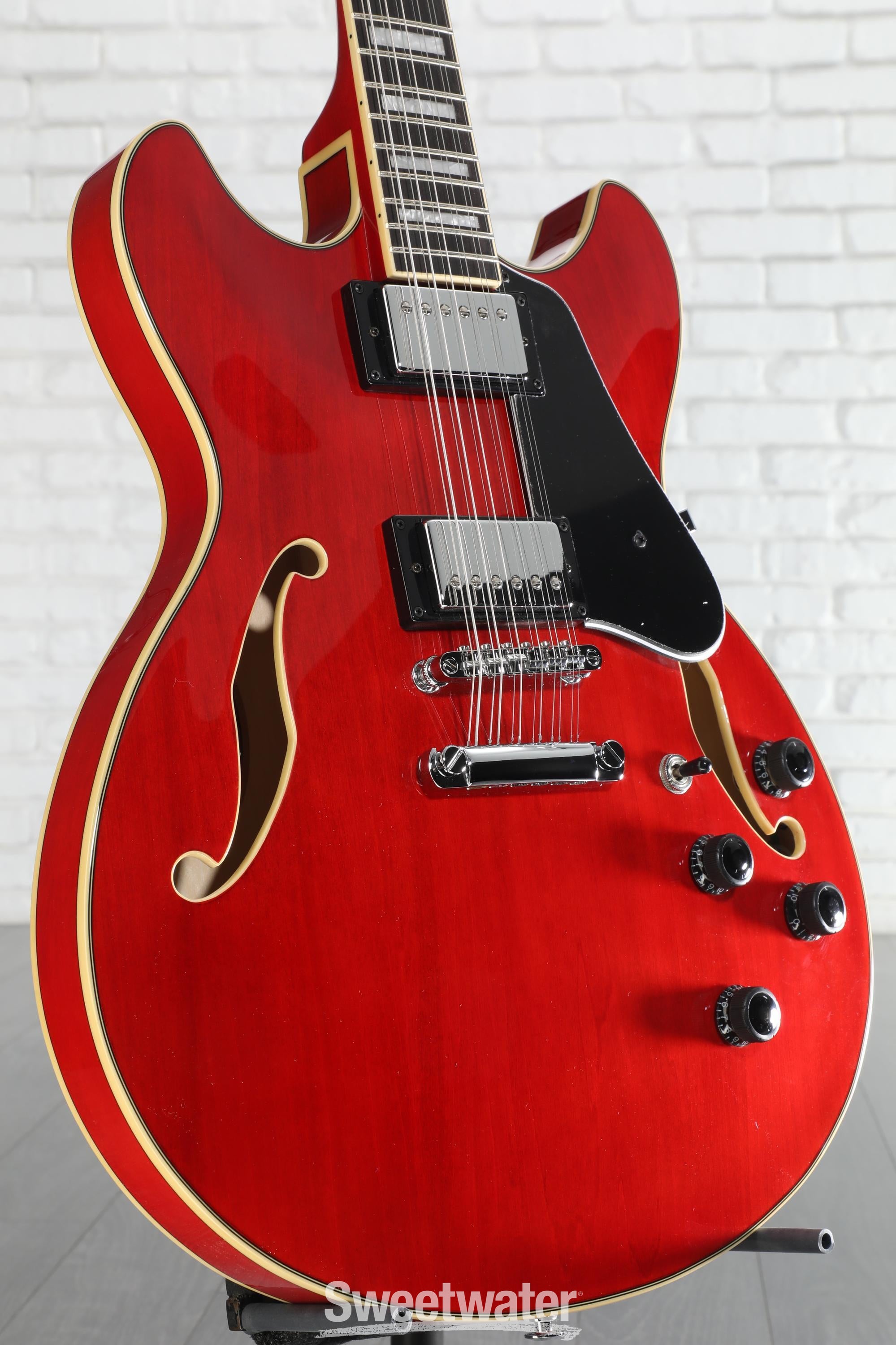 Ibanez Artcore AS7312 Semi-hollow Electric Guitar - Transparent