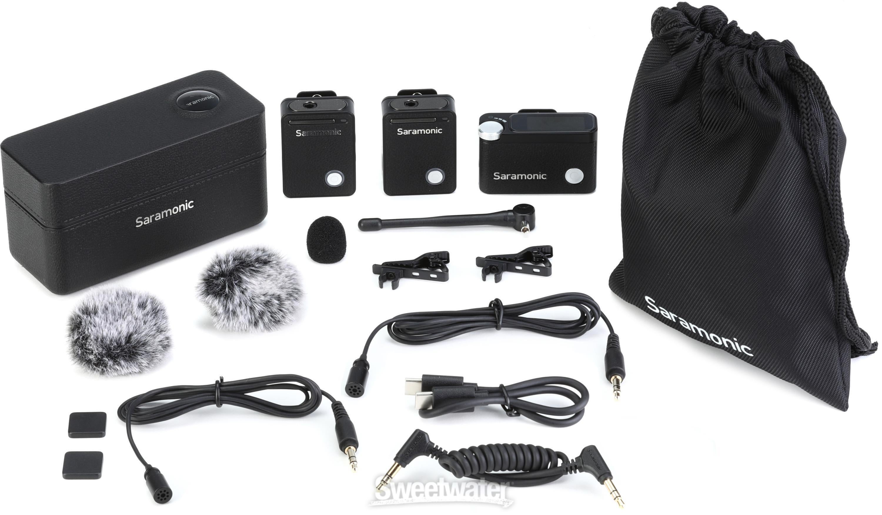 Saramonic Ultra 2ch + SR-CA Sony ホットシュー