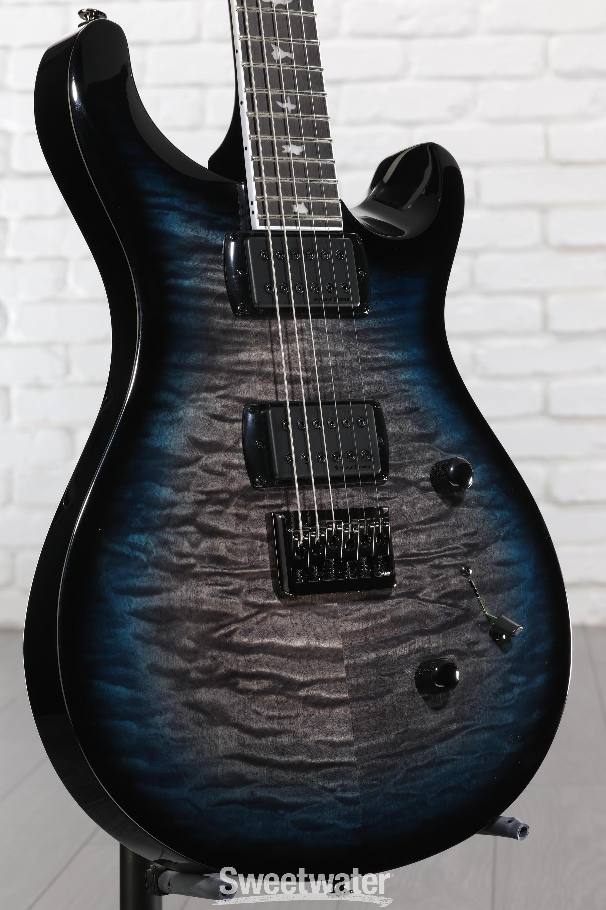 Photo of PRS SE Mark Holcomb Signature Electric Guitar - Holcomb Blue Burst