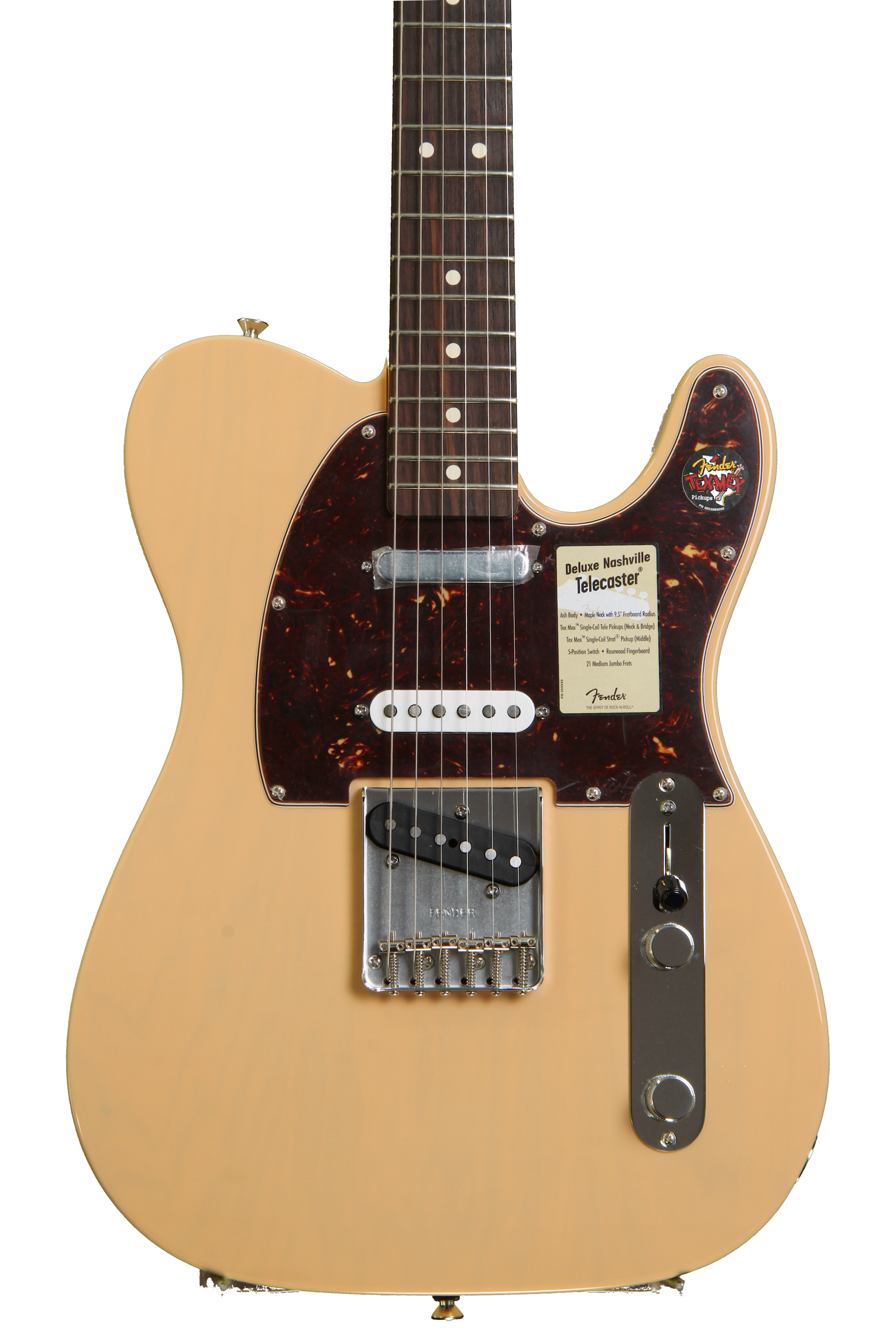 Fender Deluxe Nashville Tele - Honey Blonde with Rosewood