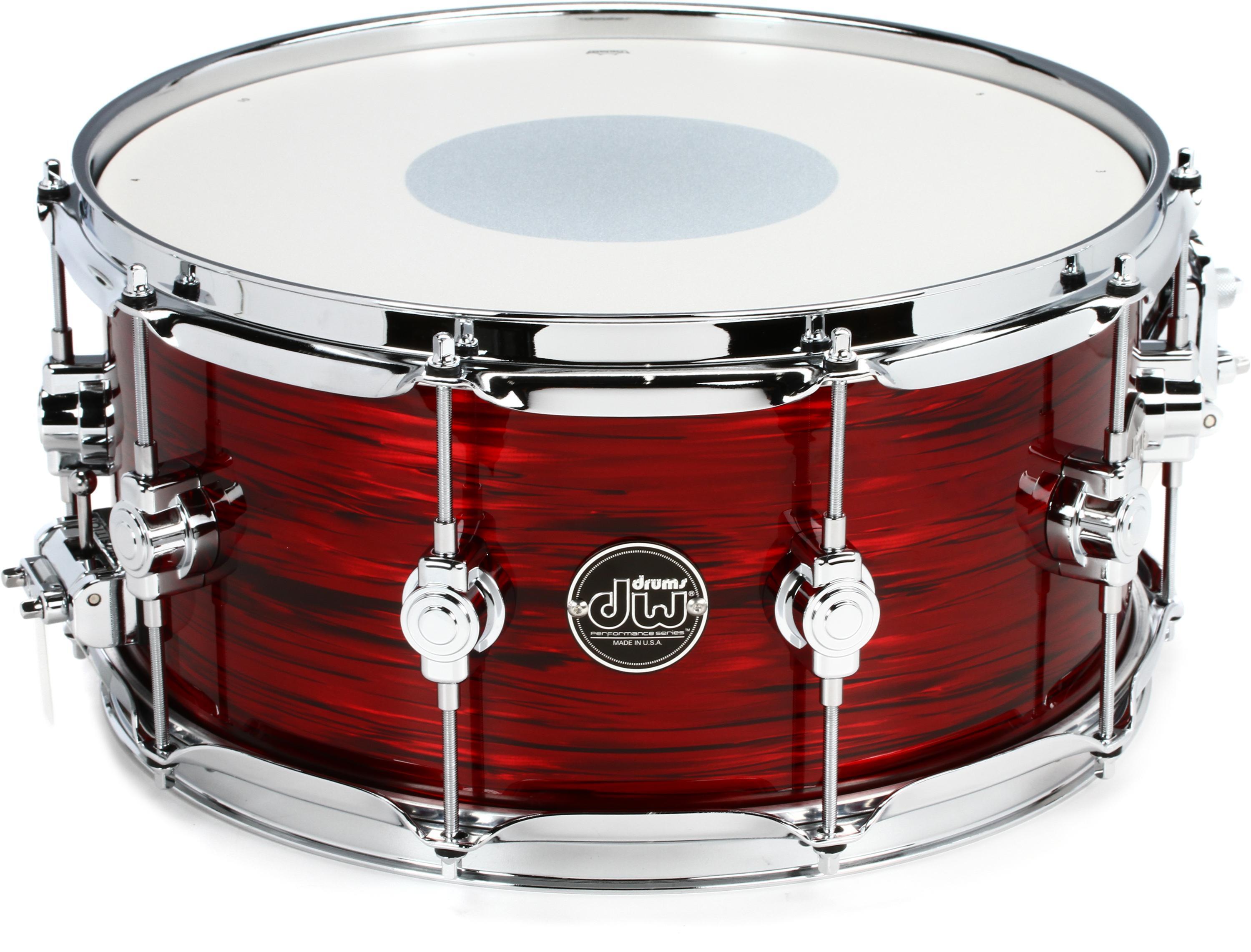 Performance Series Snare Drum - 6.5-inch x 14 inch - Antique Ruby