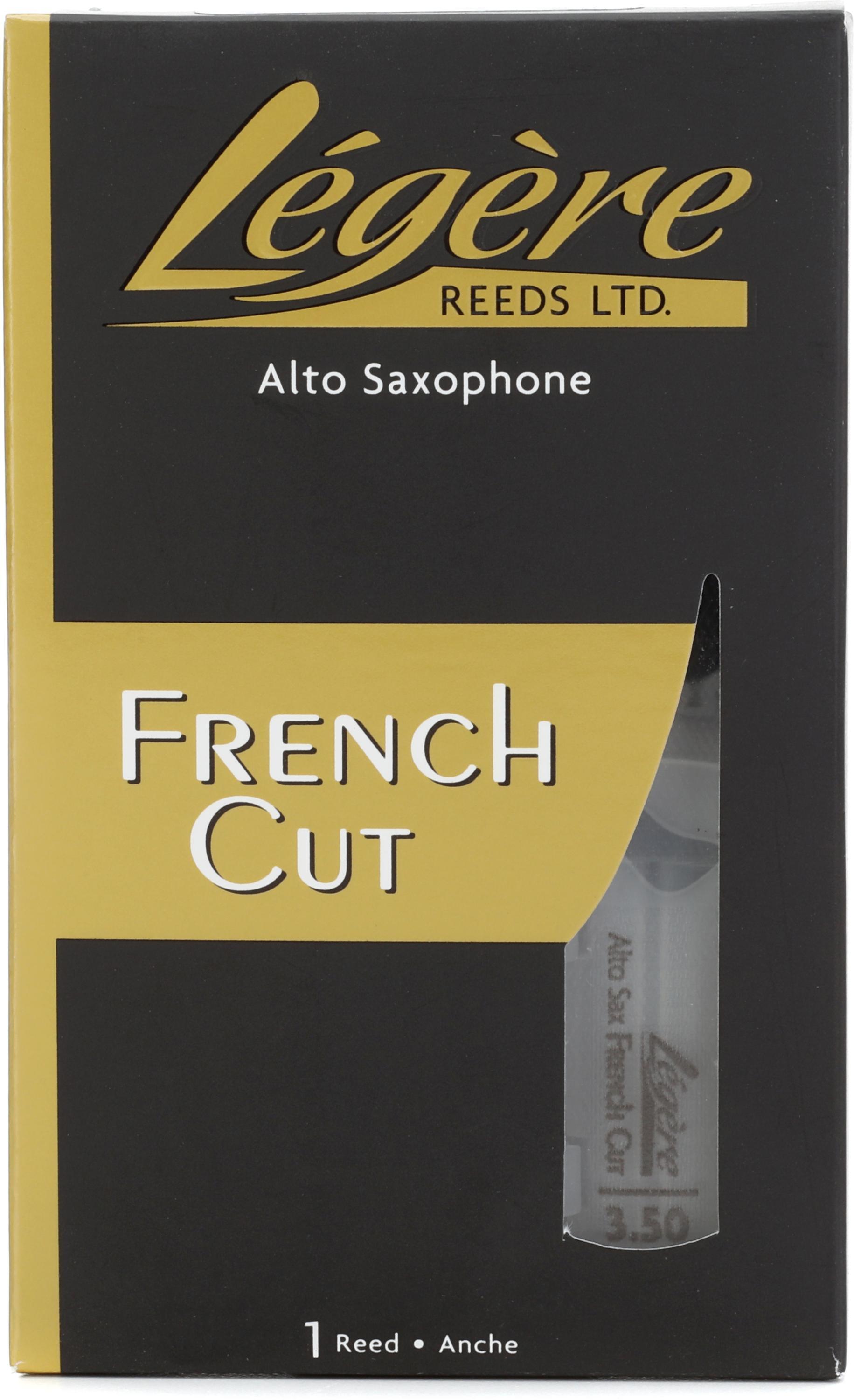 Legere French Cut Alto Saxophone Reed 3.50 Sweetwater