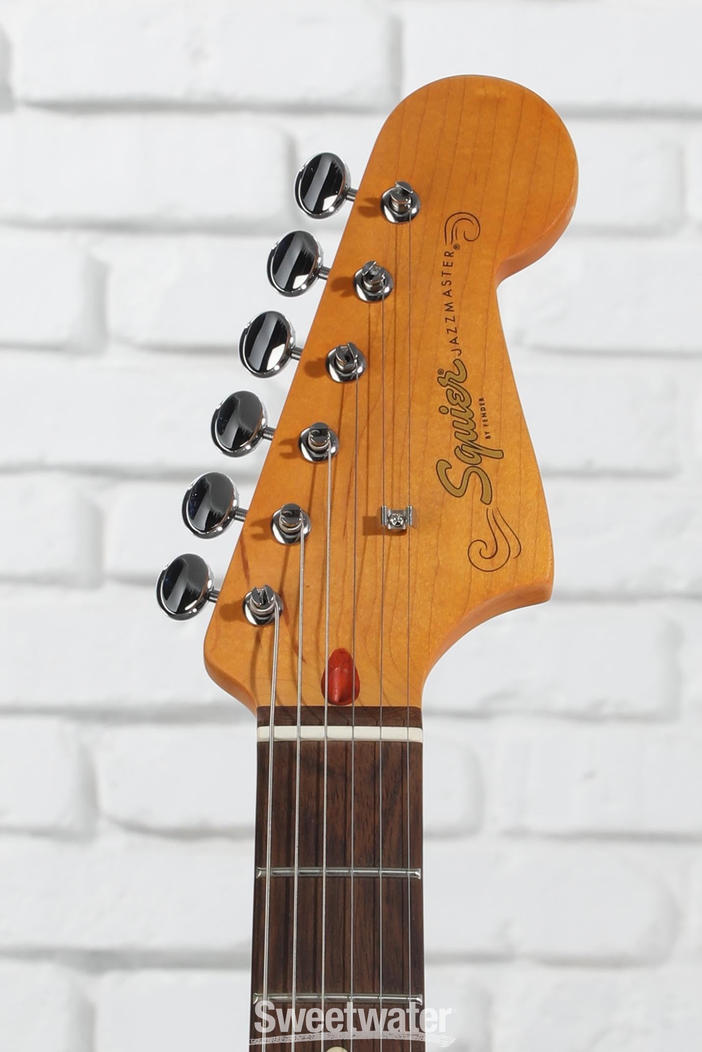 ギター Squire J Mascis Jazzmaster Squier J Mascis Jazzmaster - Vintage White – Empire Music