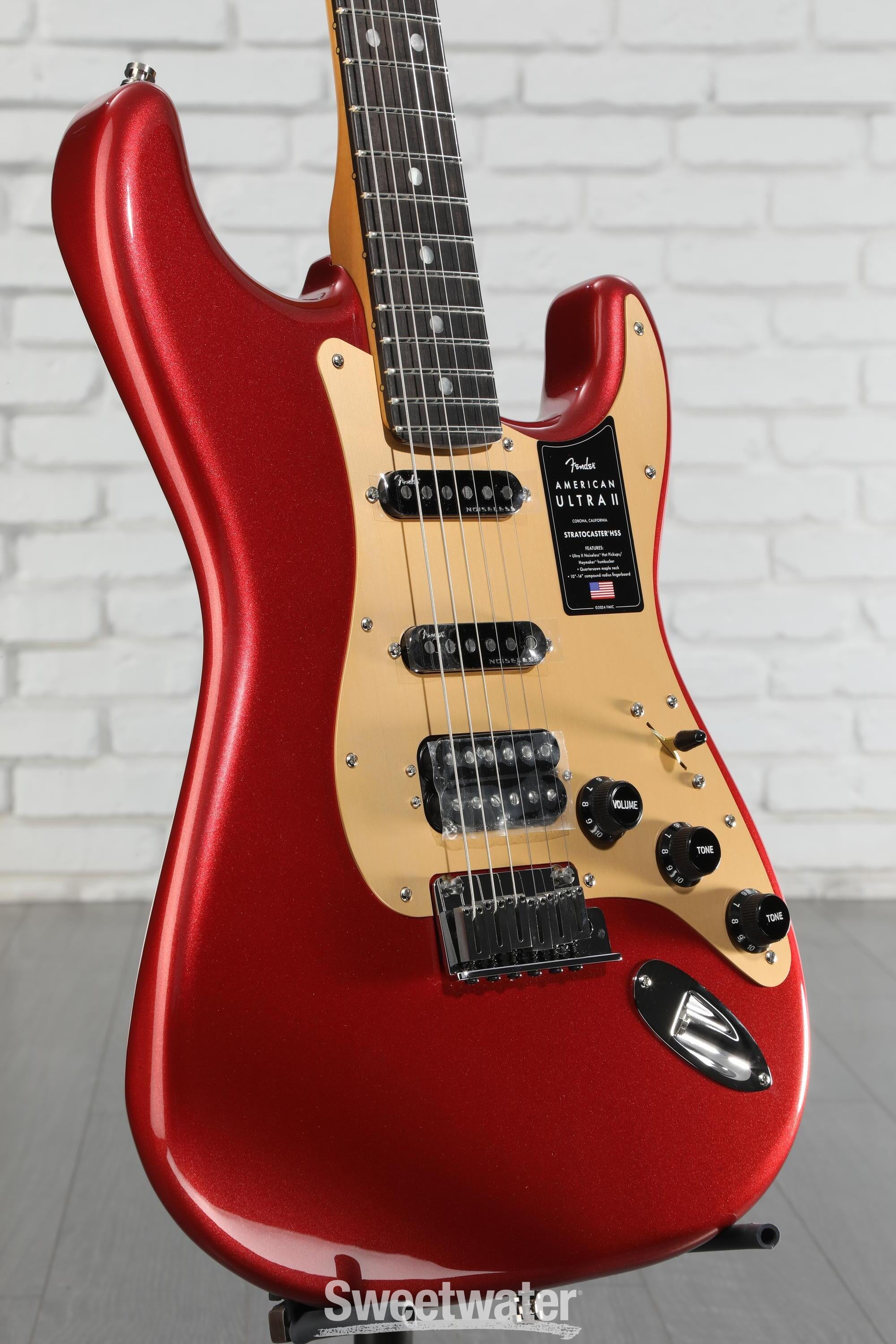Fender American Ultra II Stratocaster HSS Electric Guitar