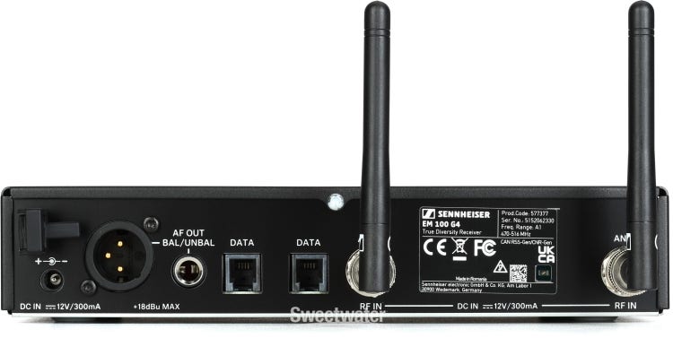 Sennheiser EW-112P-G4-A1 Portable Broadcast Wireless Lavalier Micropho –  Easy Music Center